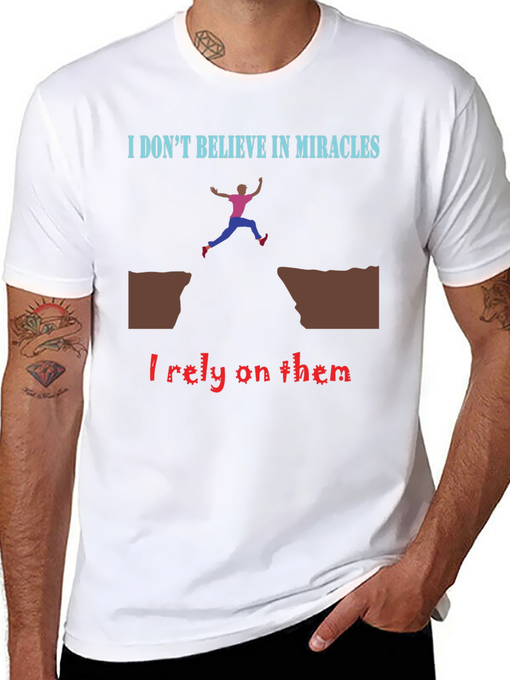 Miracle Reliance T-Shirt - Bold Statement Tee
