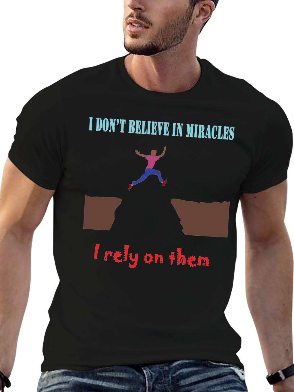 Miracle Reliance T-Shirt - Bold Statement Tee
