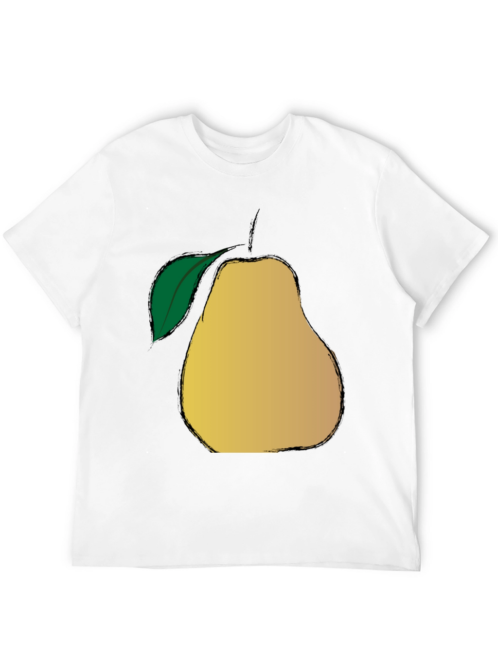 Pear Graphic Print T-Shirt