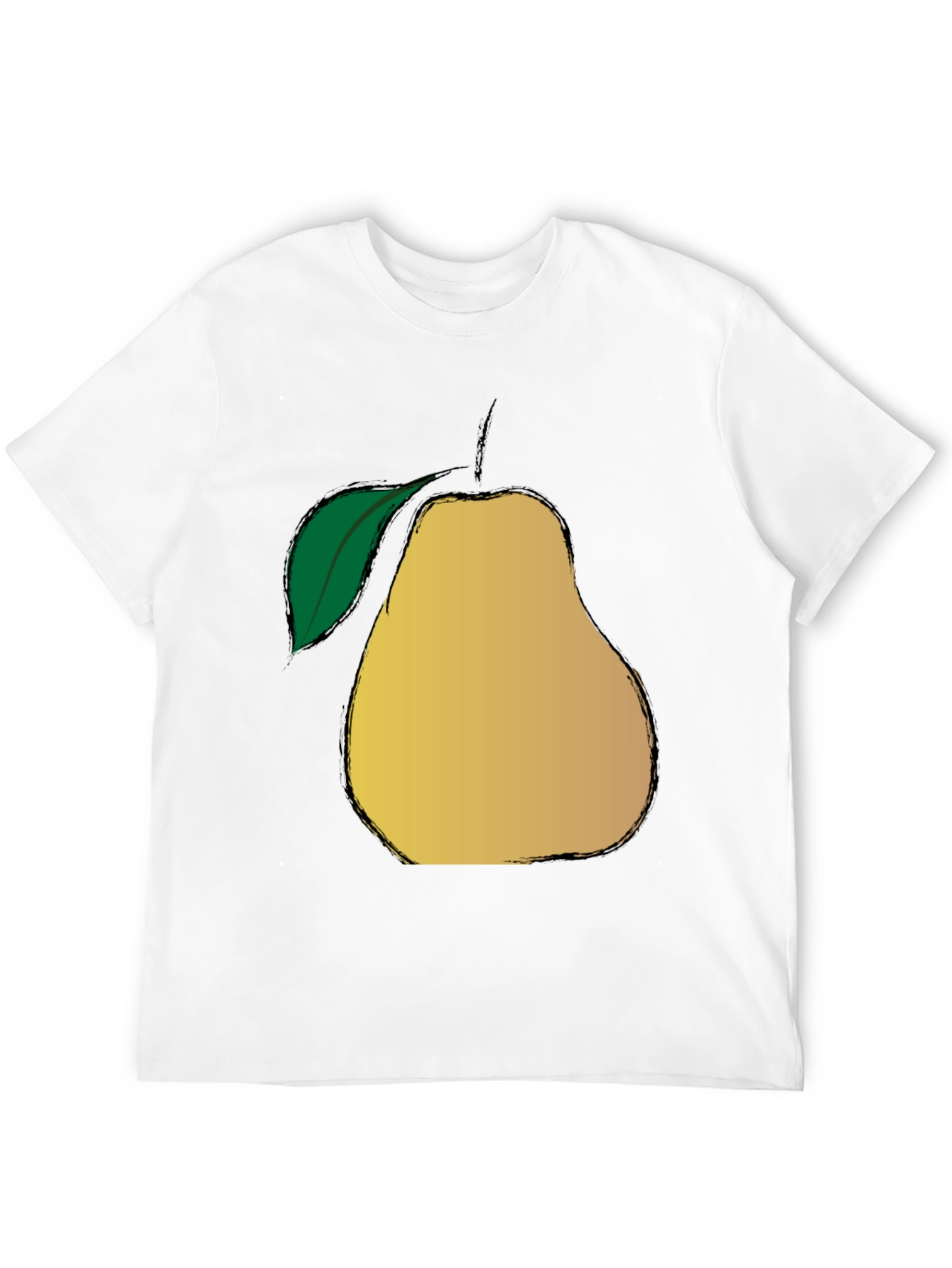 Pear Graphic Print T-Shirt