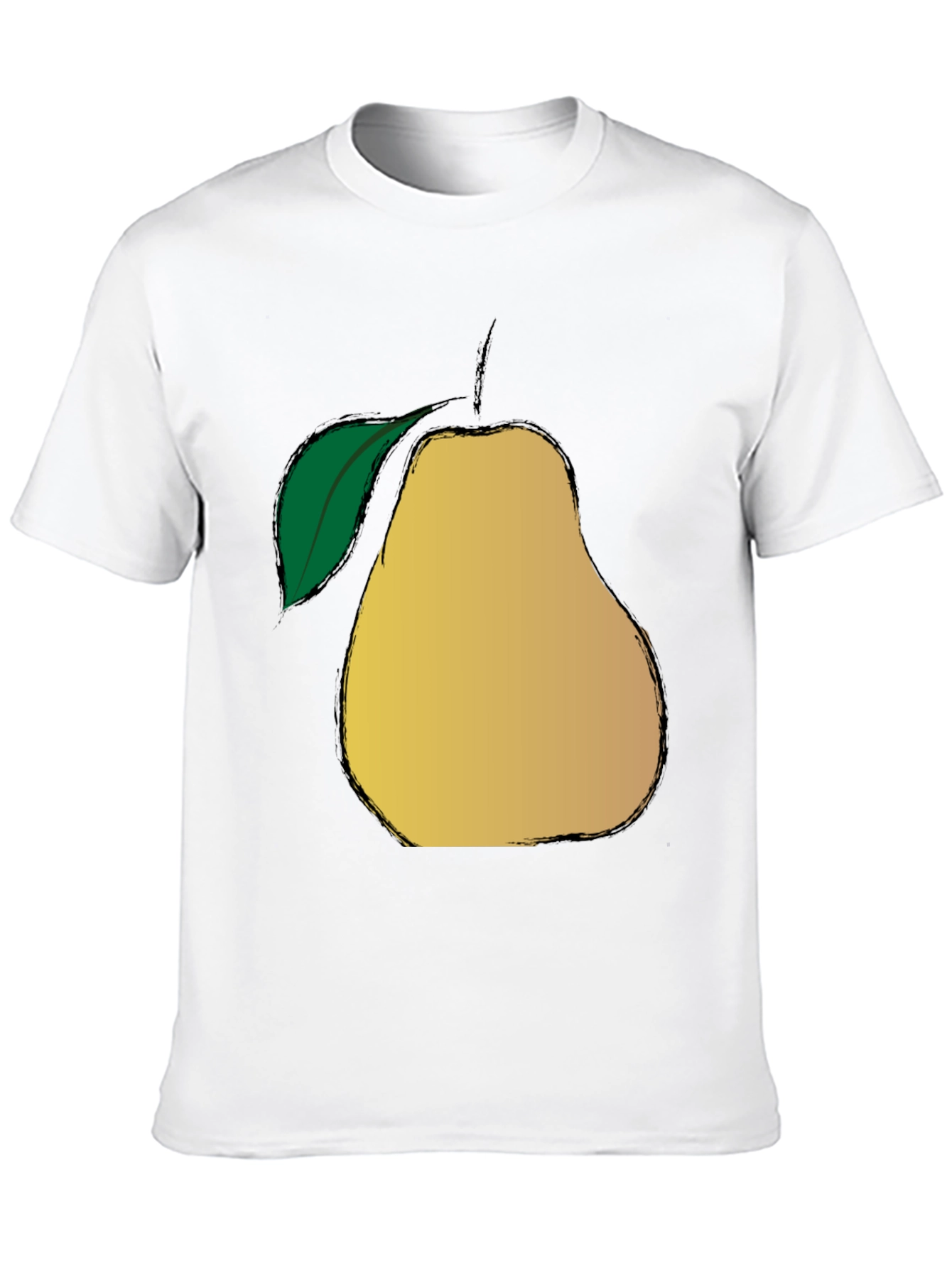 Pear Graphic Print T-Shirt