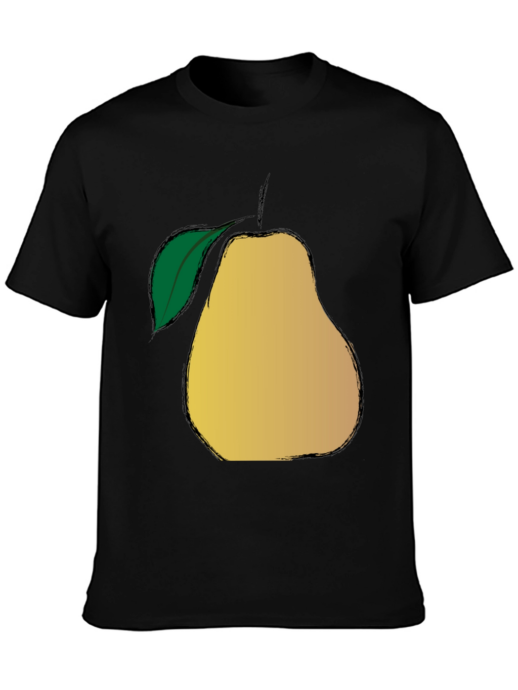Pear Graphic Print T-Shirt