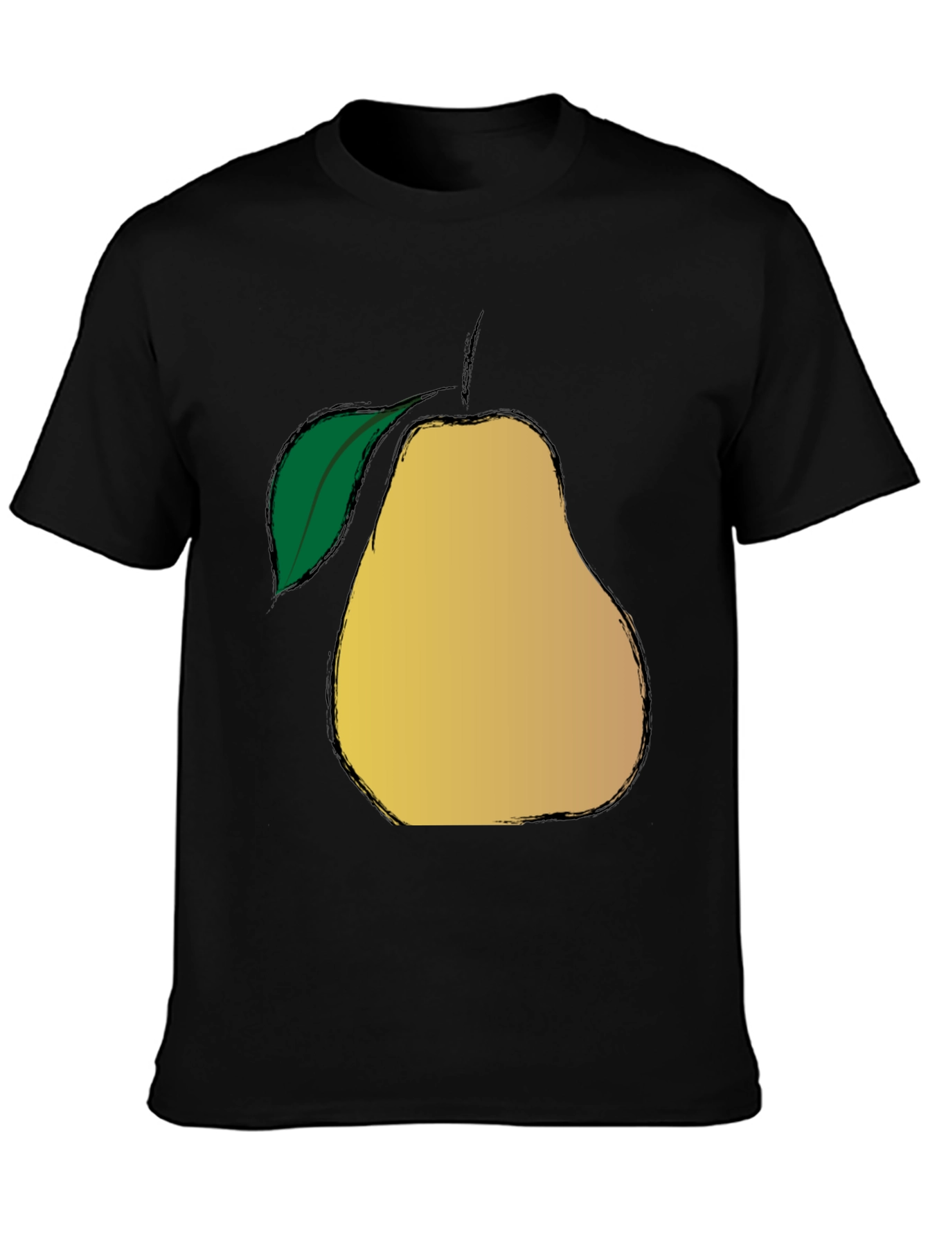 Pear Graphic Print T-Shirt