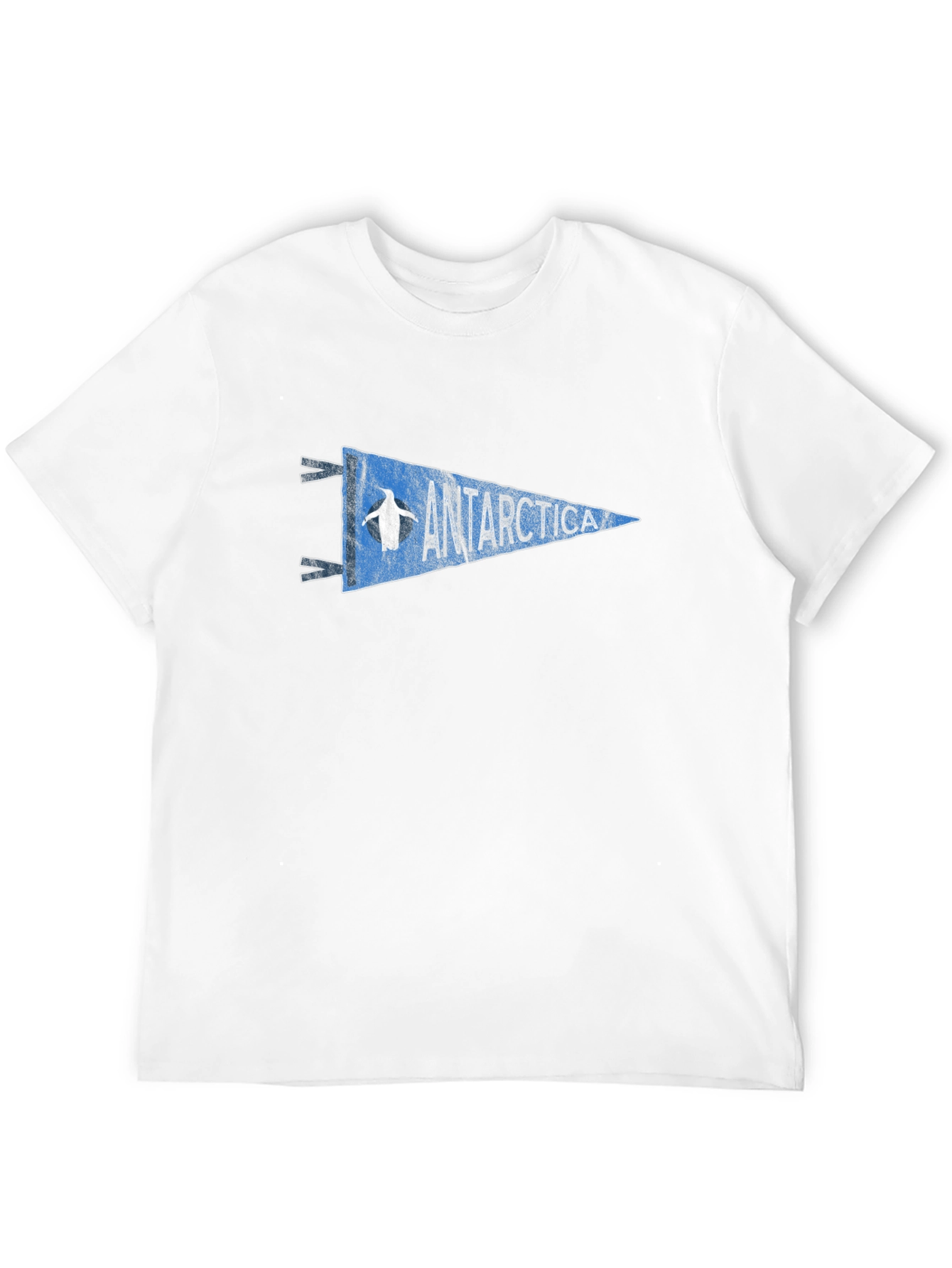 Antarctica Penguin Pennant Graphic Tee