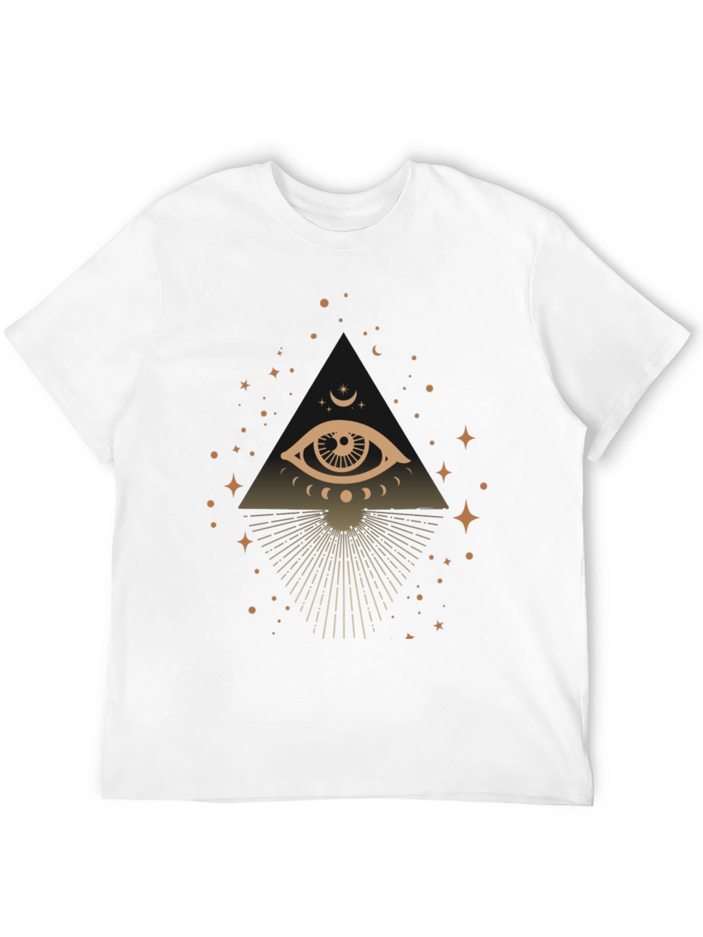 Mystic Eye Graphic T-Shirt - Trendy Casual Tee