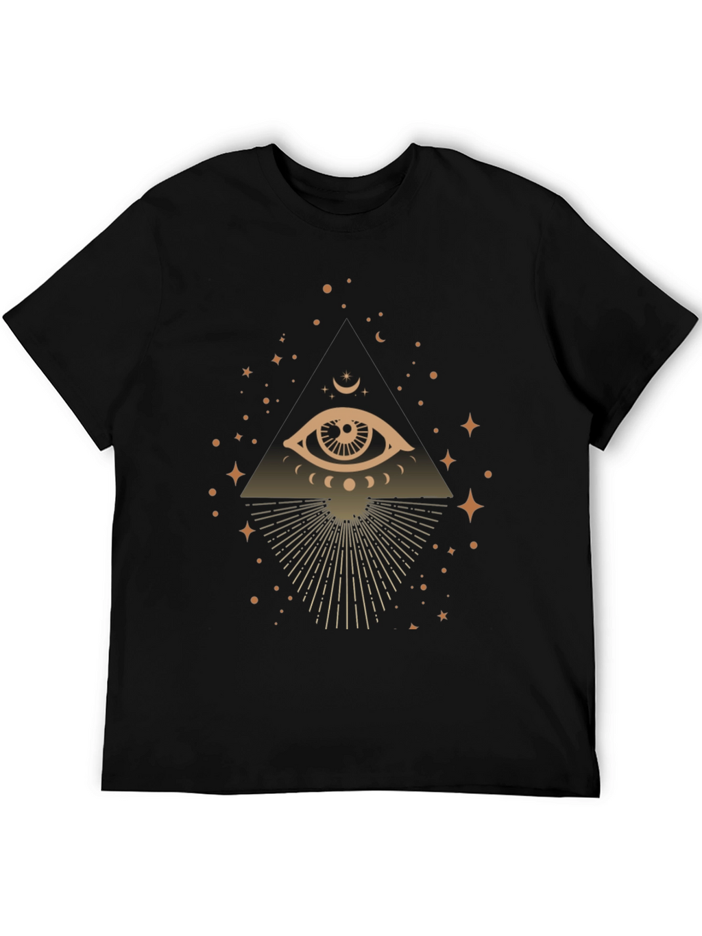 Mystic Eye Graphic T-Shirt - Trendy Casual Tee