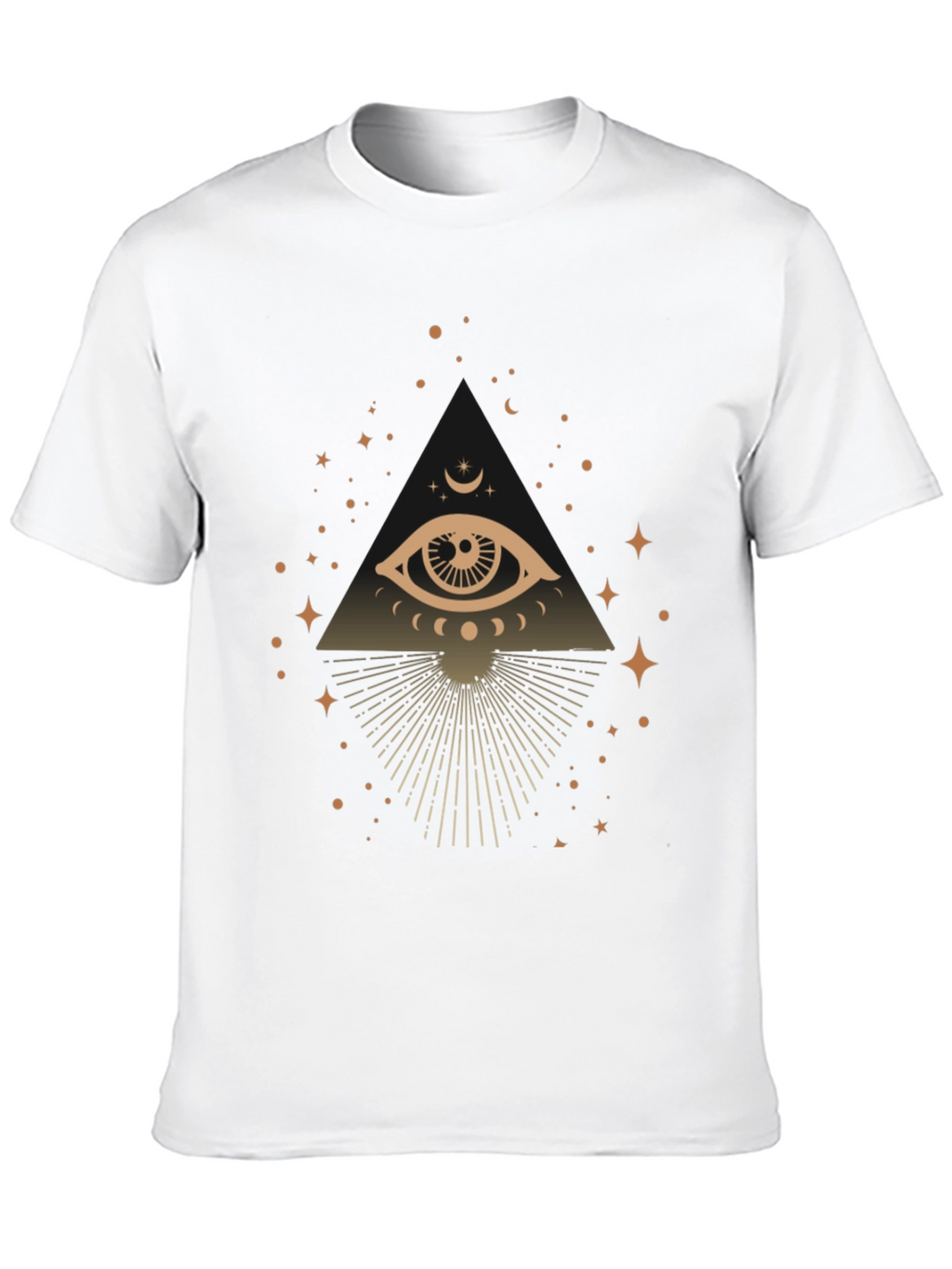 Mystic Eye Graphic T-Shirt - Trendy Casual Tee