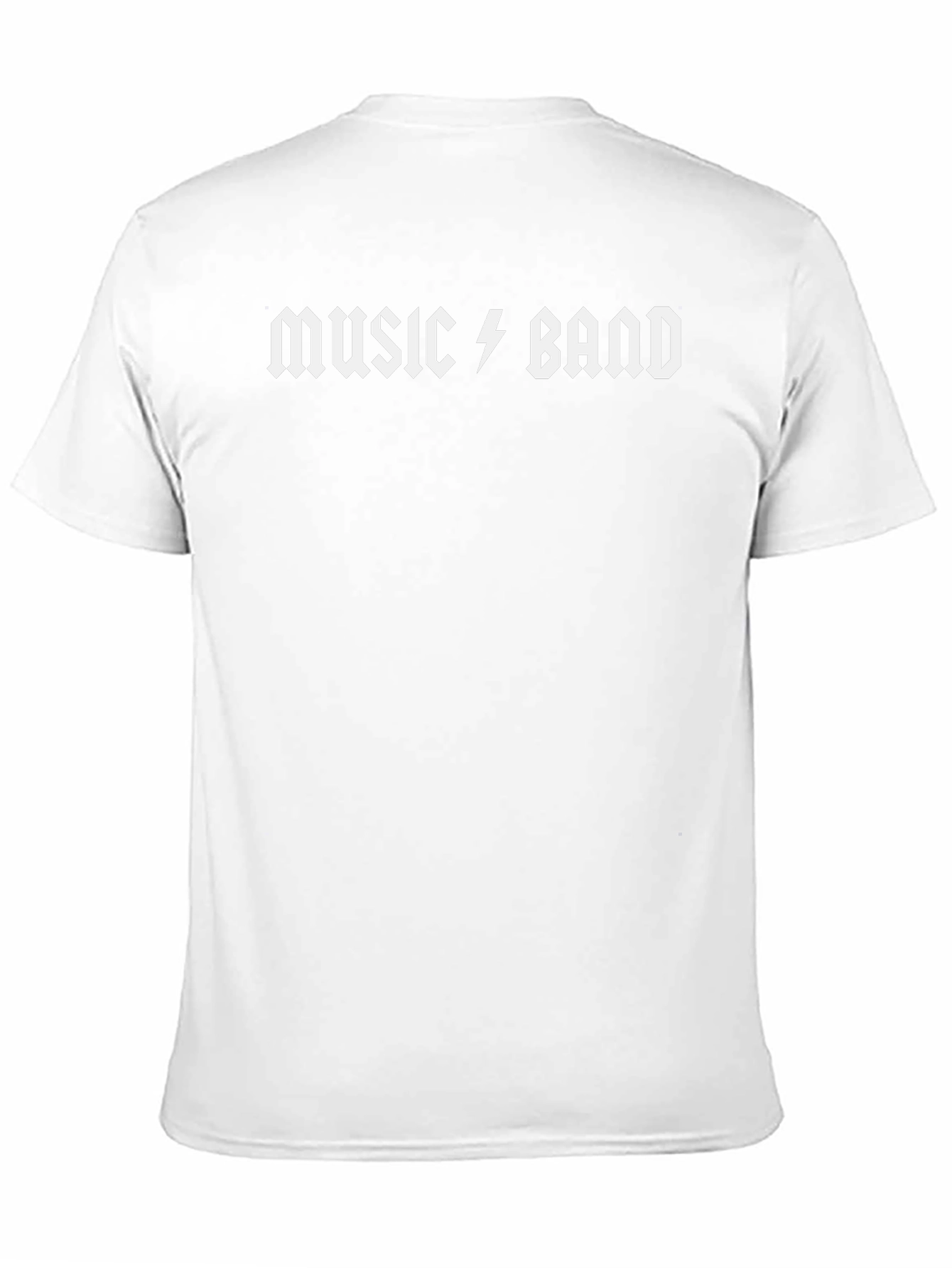 Music Band Black T-Shirt Rock Style