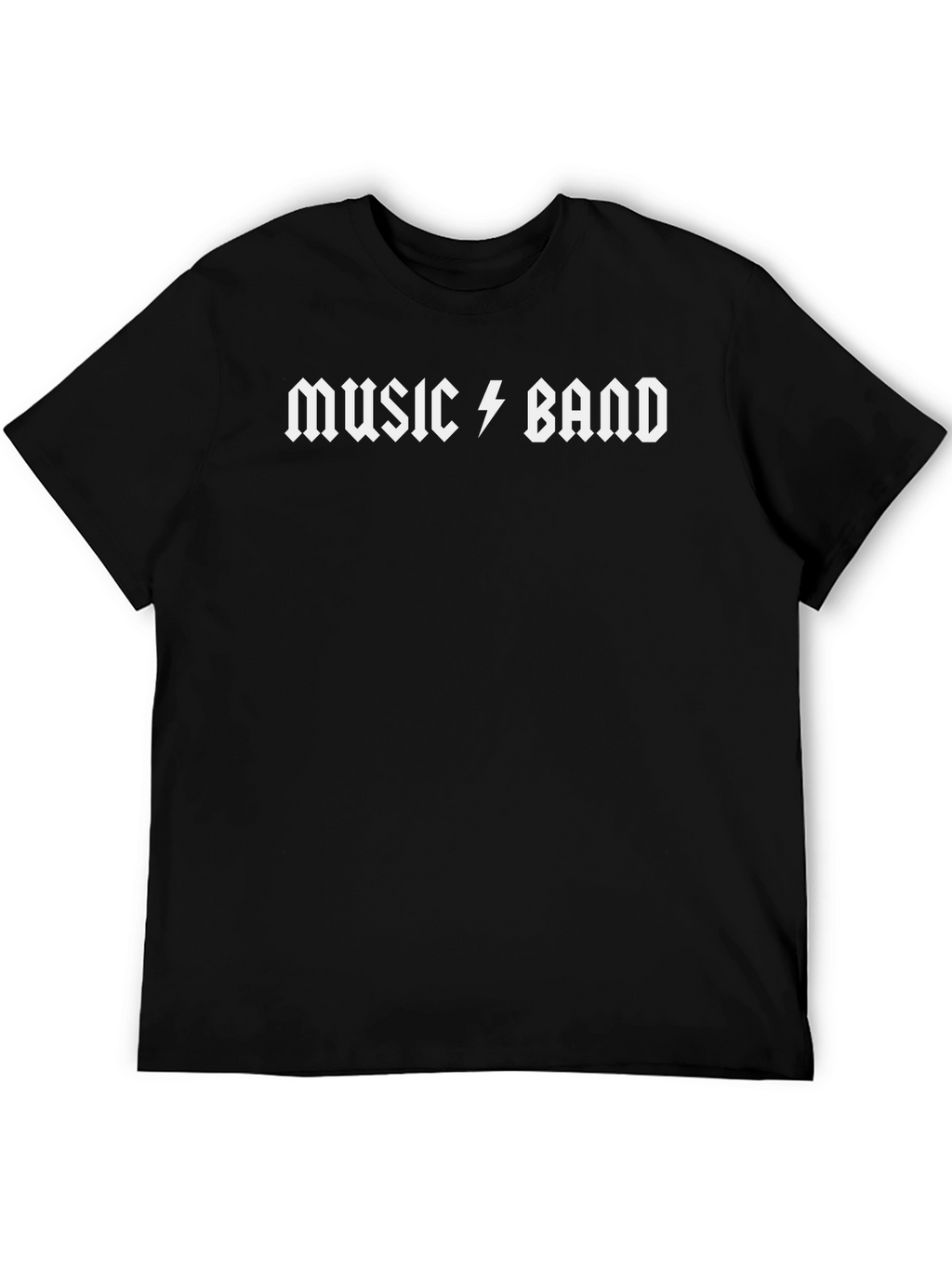 Music Band Black T-Shirt Rock Style