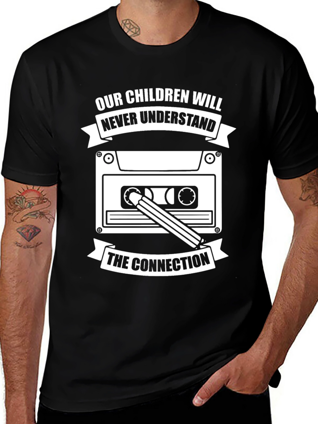 Retro Cassette Tape T-Shirt - The Connection