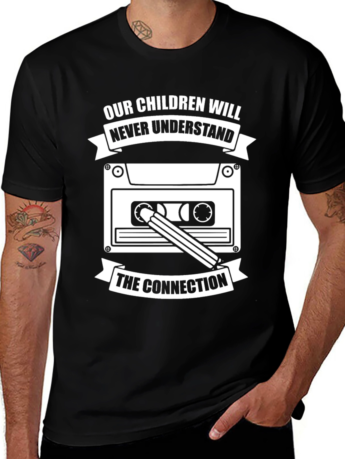 Retro Cassette Tape T-Shirt - The Connection