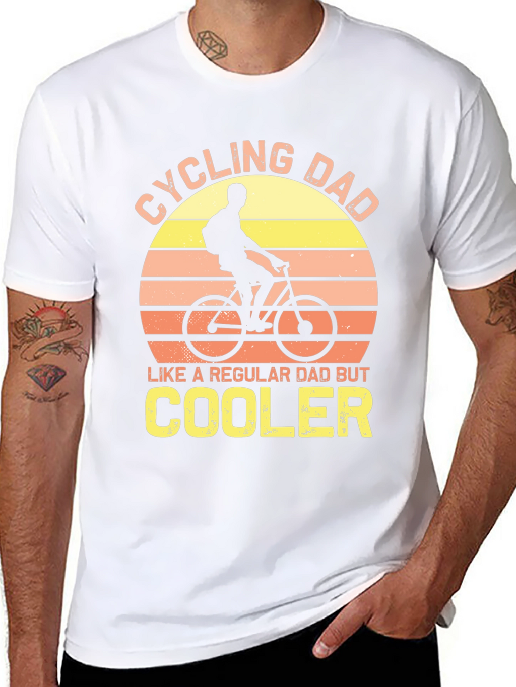 Cycling Dad T-Shirt - Cool Cyclist Apparel
