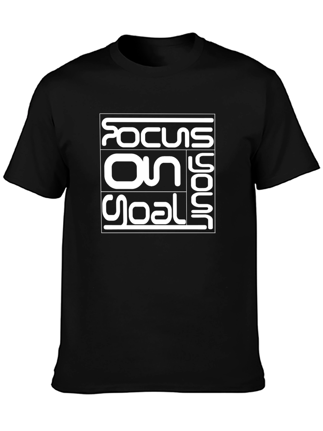 Focus On Your Goal Graphic T-Shirt