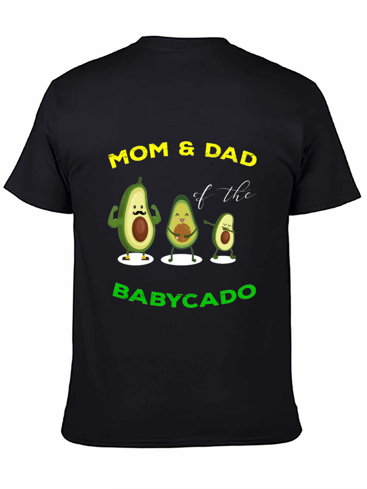 Mom & Dad Babycado T-Shirt - Avocado Family Matching Tee