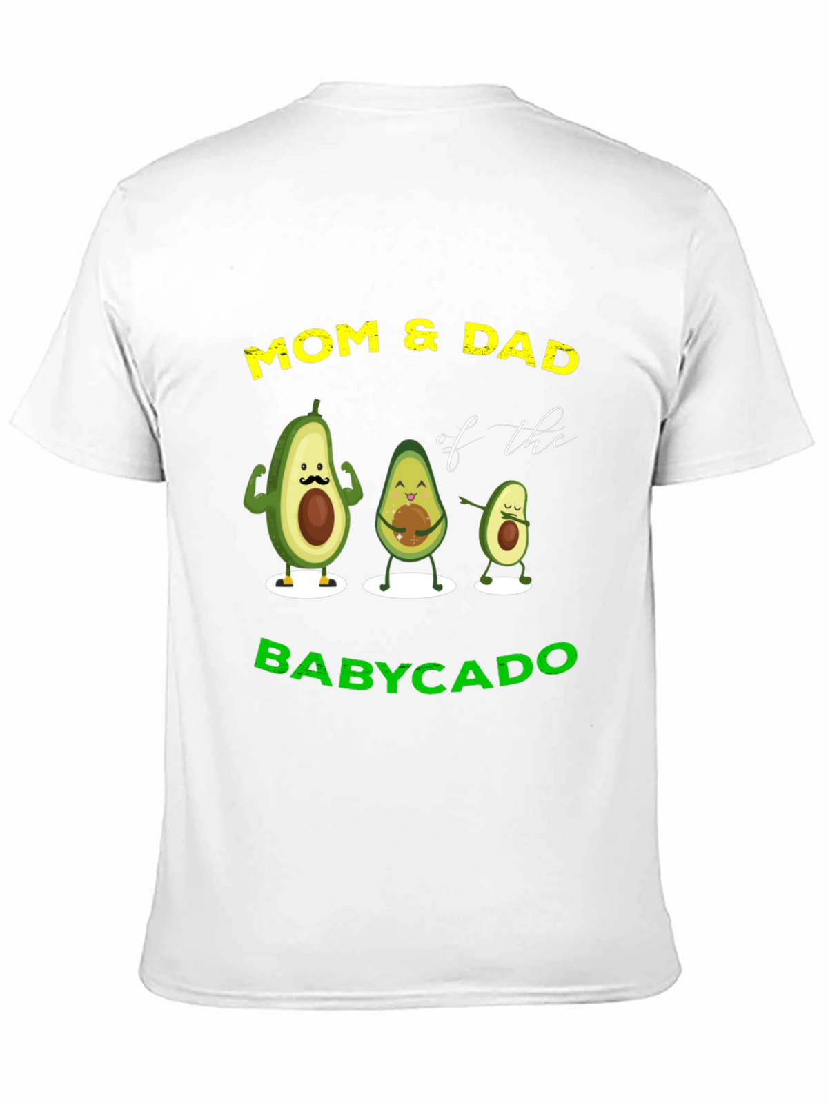 Mom & Dad Babycado T-Shirt - Avocado Family Matching Tee
