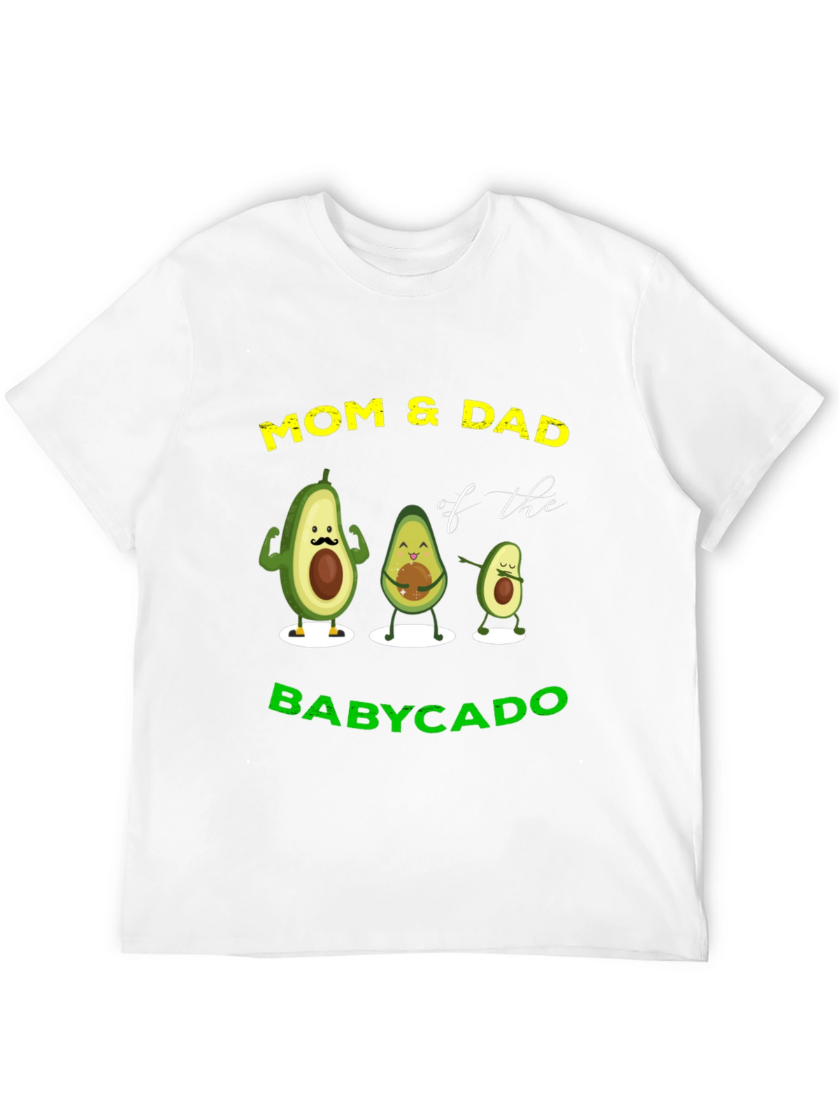 Mom & Dad Babycado T-Shirt - Avocado Family Matching Tee