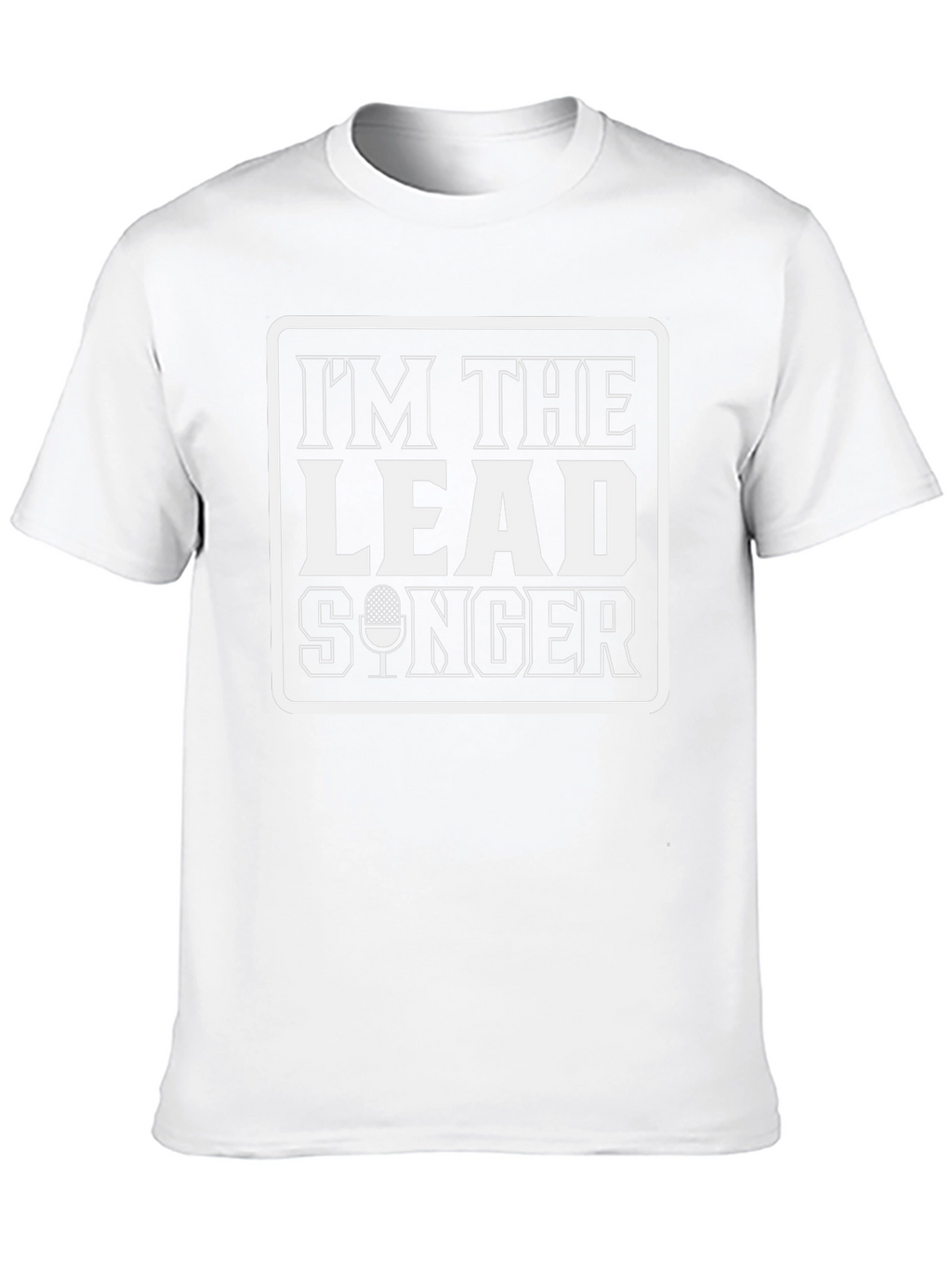 Im The Lead Singer Black Graphic Tee