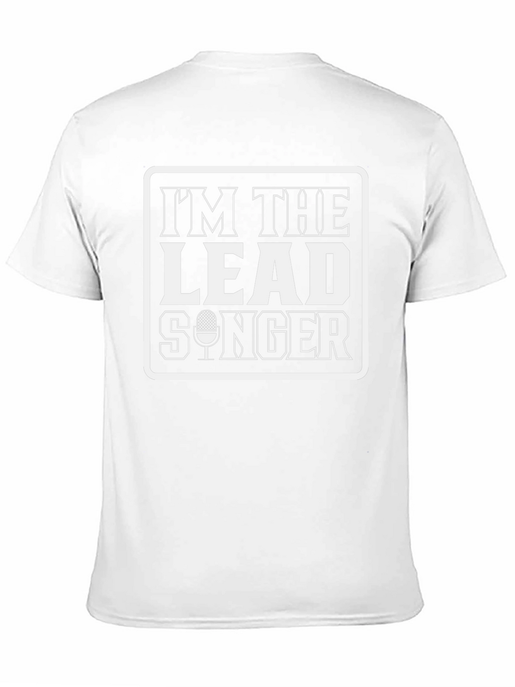 Im The Lead Singer Black Graphic Tee