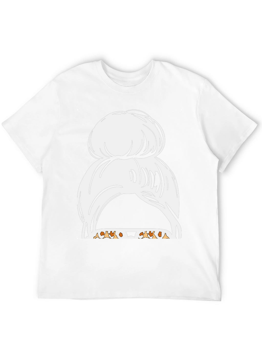 Messy Bun Dachshund Mom T-Shirt