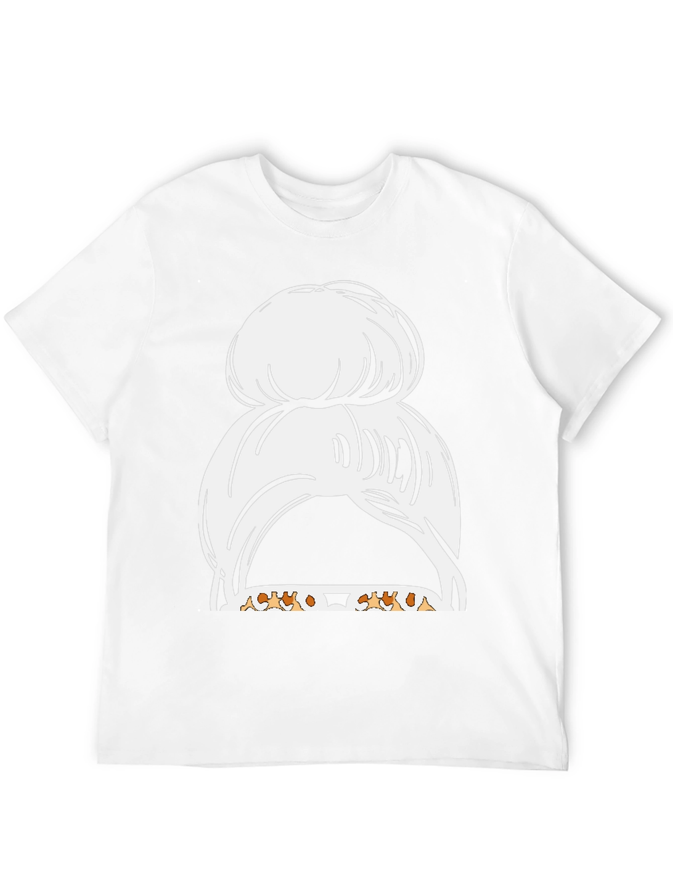Messy Bun Dachshund Mom T-Shirt