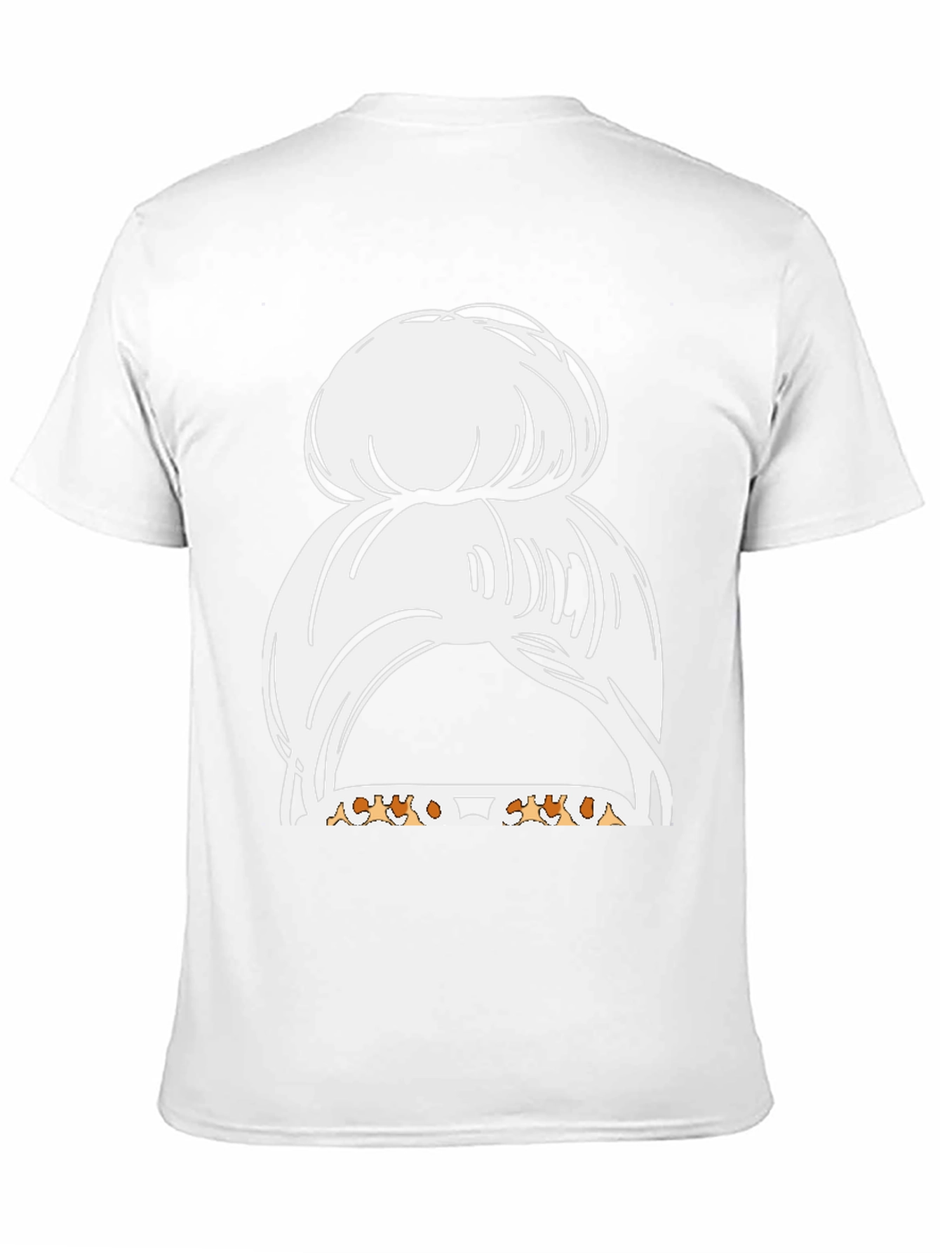 Messy Bun Dachshund Mom T-Shirt