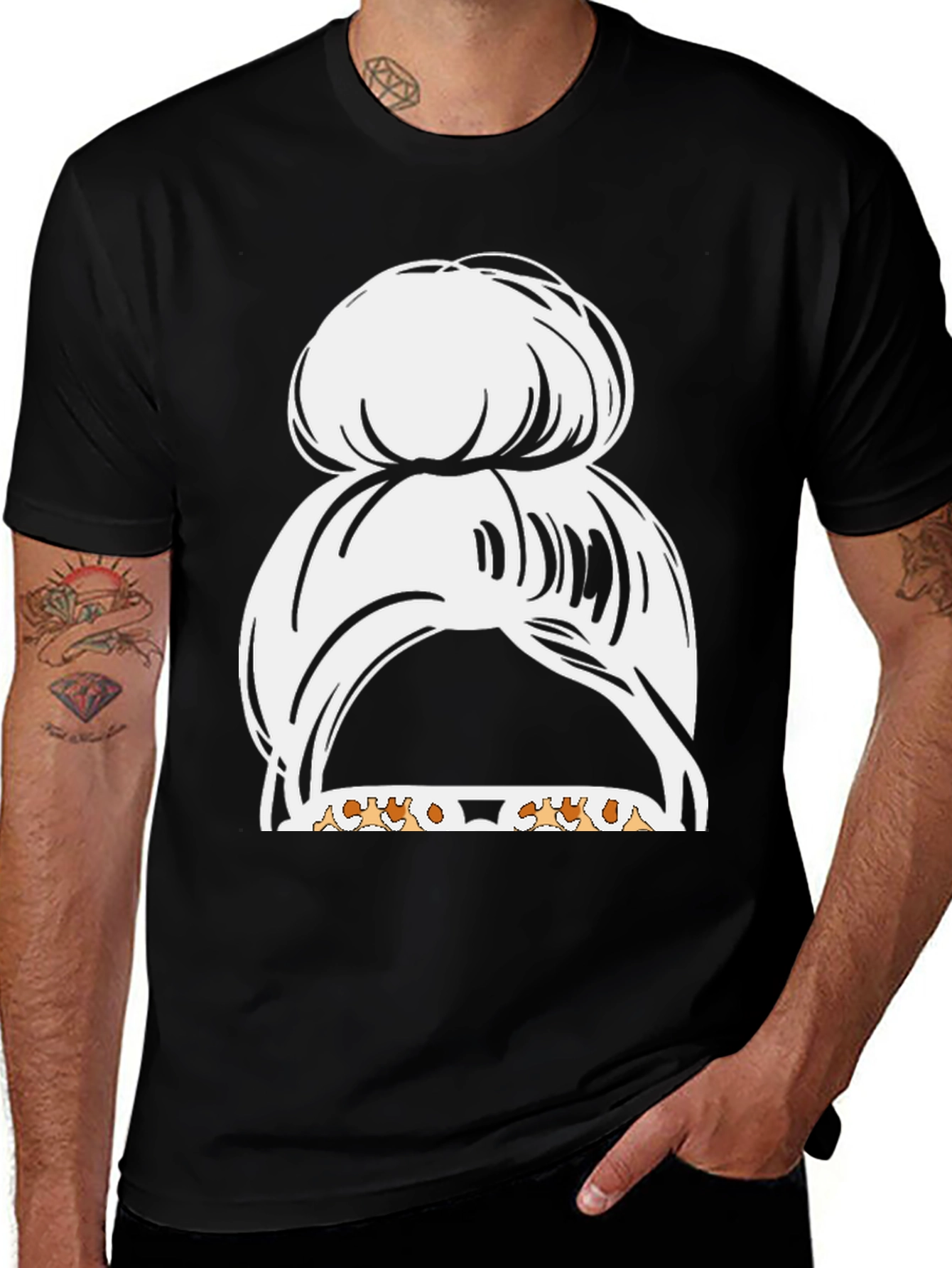 Messy Bun Dachshund Mom T-Shirt