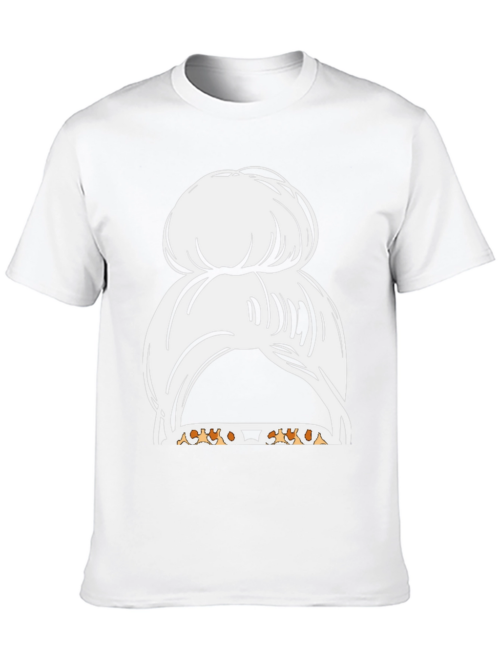 Messy Bun Dachshund Mom T-Shirt