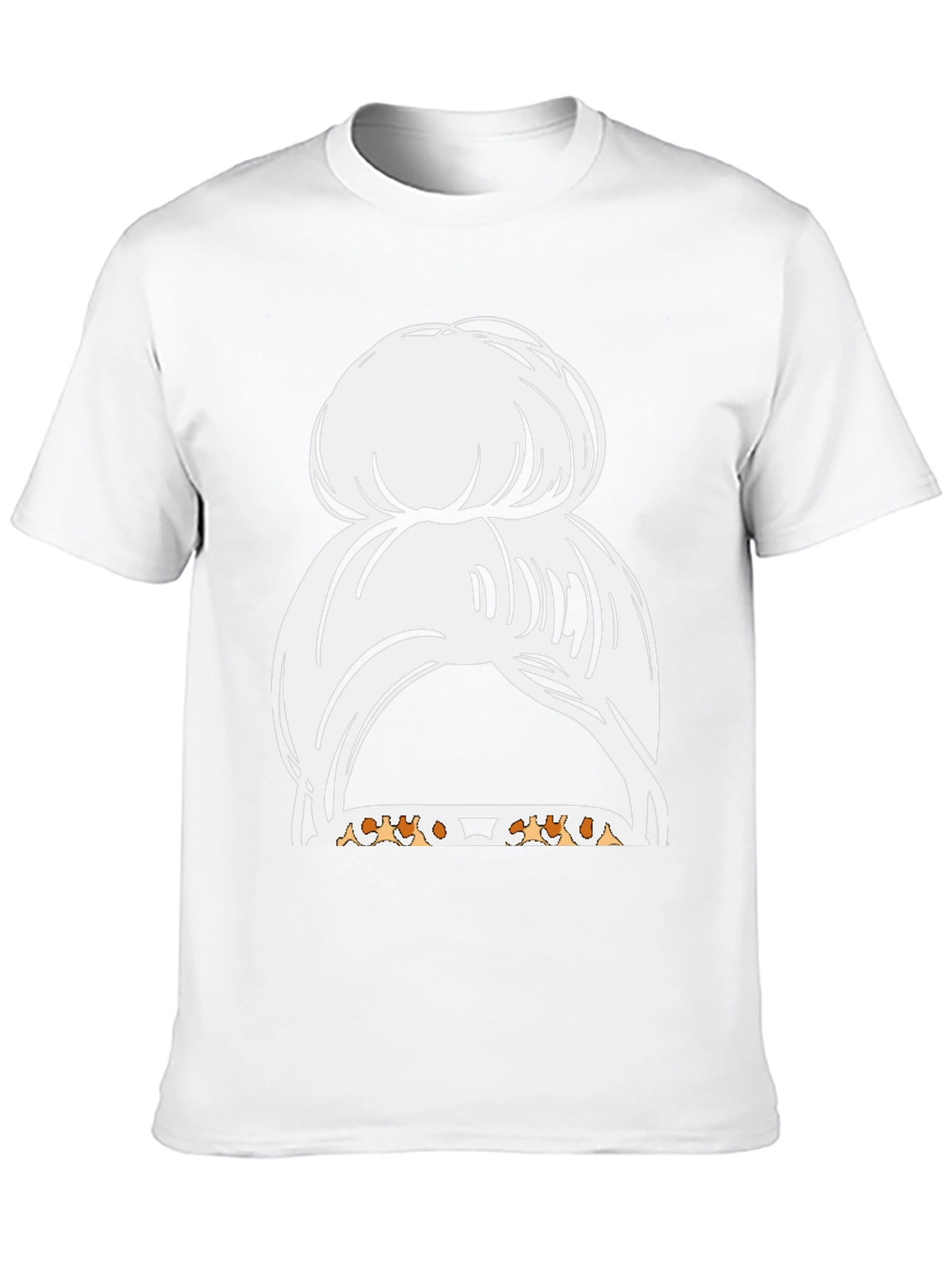 Messy Bun Dachshund Mom T-Shirt