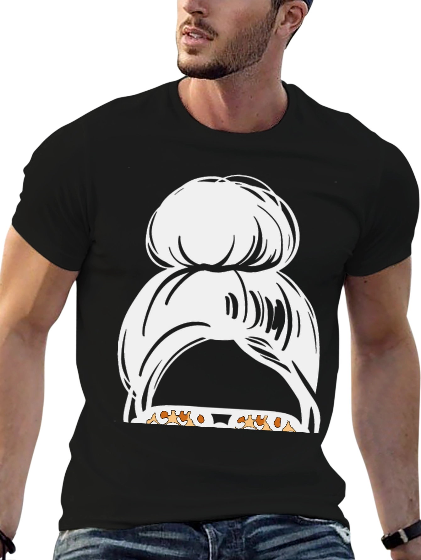Messy Bun Dachshund Mom T-Shirt
