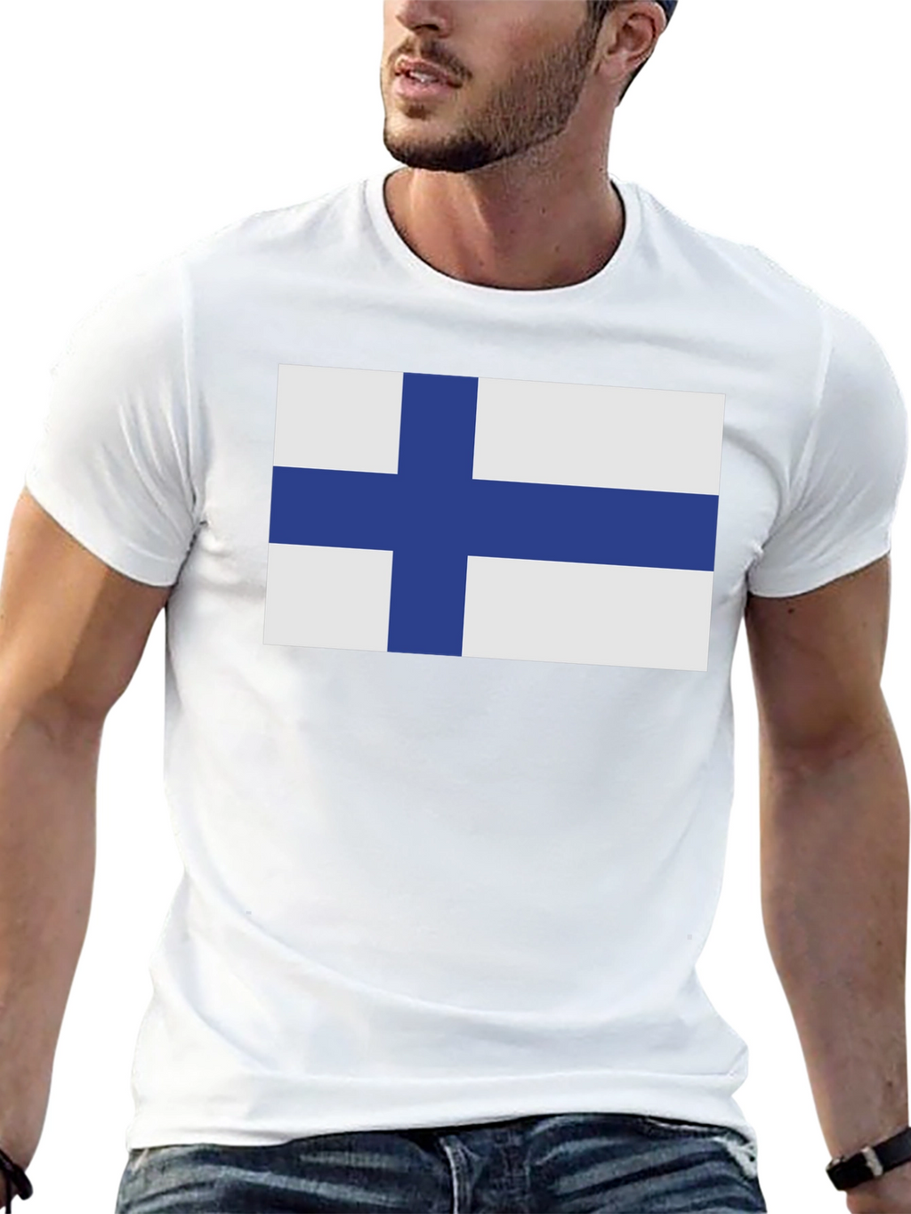 Finland Flag T-Shirt - Show Your Finnish Pride