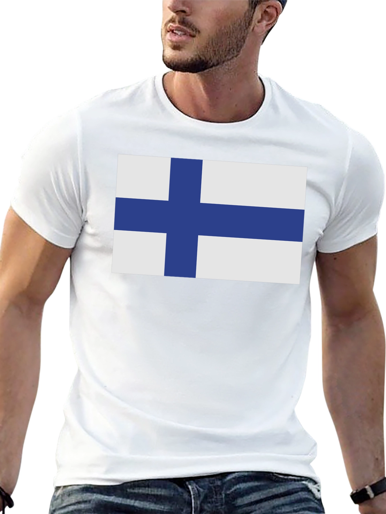 Finland Flag T-Shirt - Show Your Finnish Pride