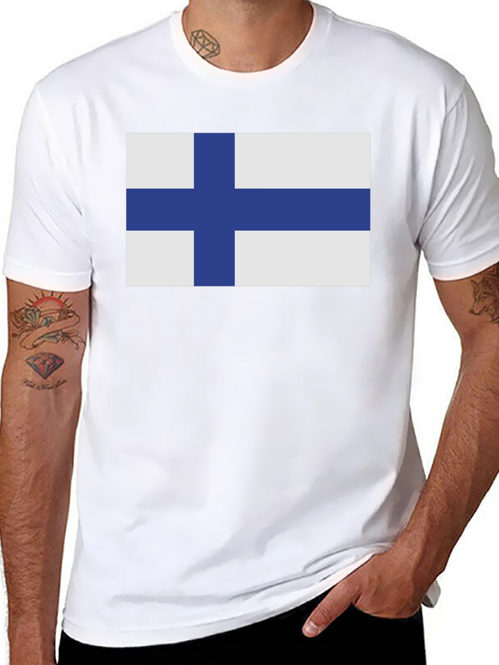 Finland Flag T-Shirt - Show Your Finnish Pride