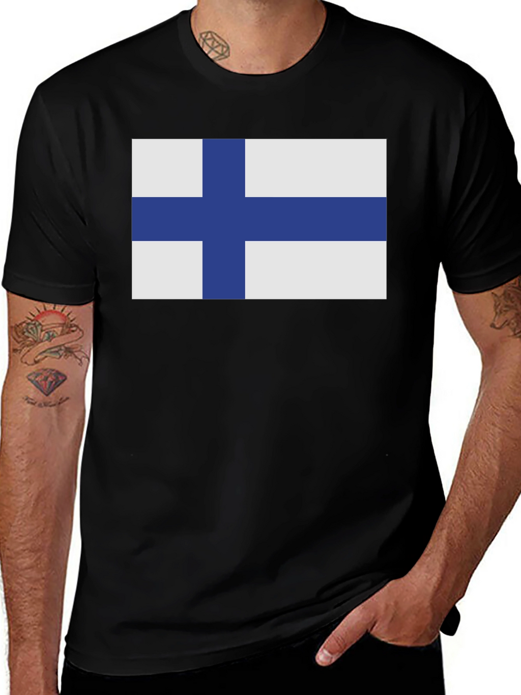 Finland Flag T-Shirt - Show Your Finnish Pride