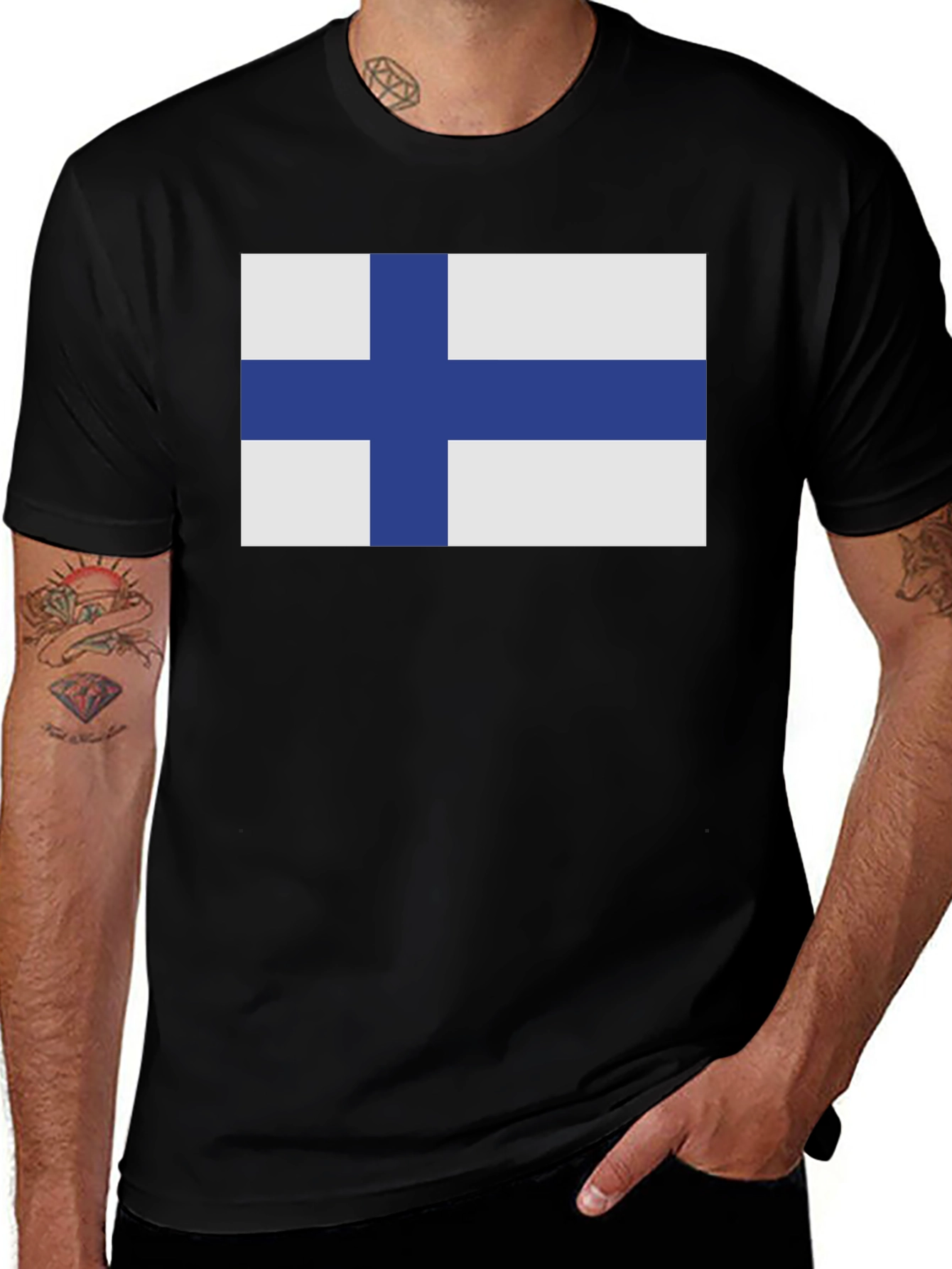Finland Flag T-Shirt - Show Your Finnish Pride
