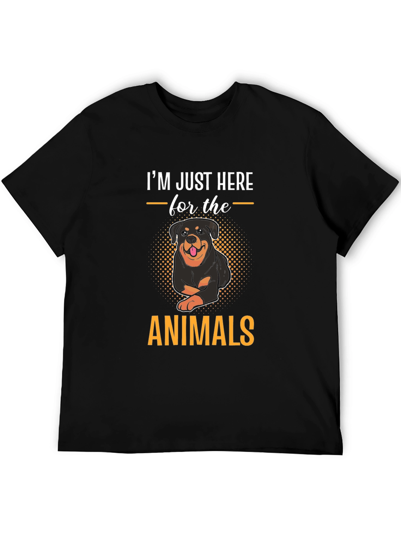 Im Just Here for the Animals T-Shirt