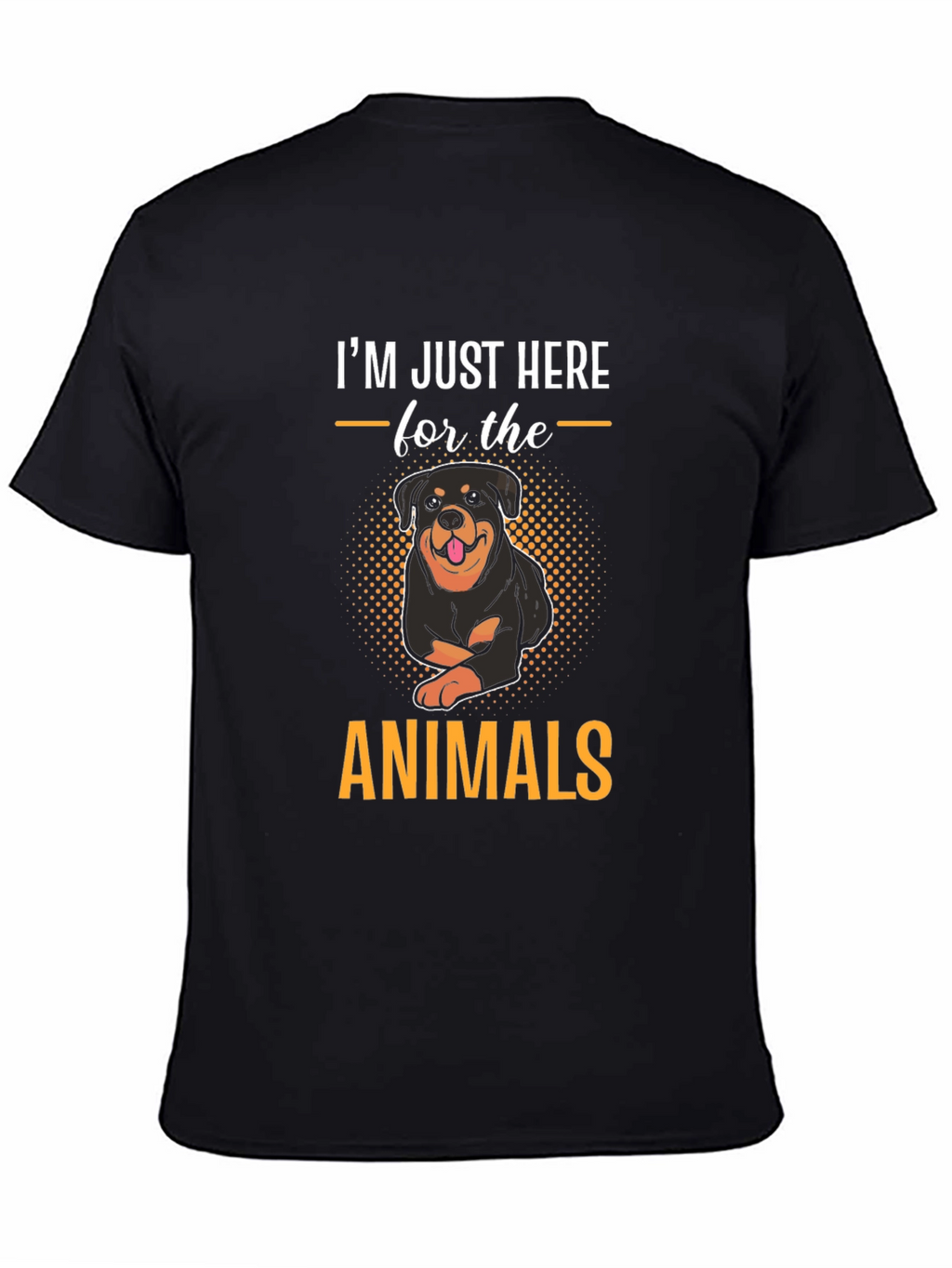 Im Just Here for the Animals T-Shirt