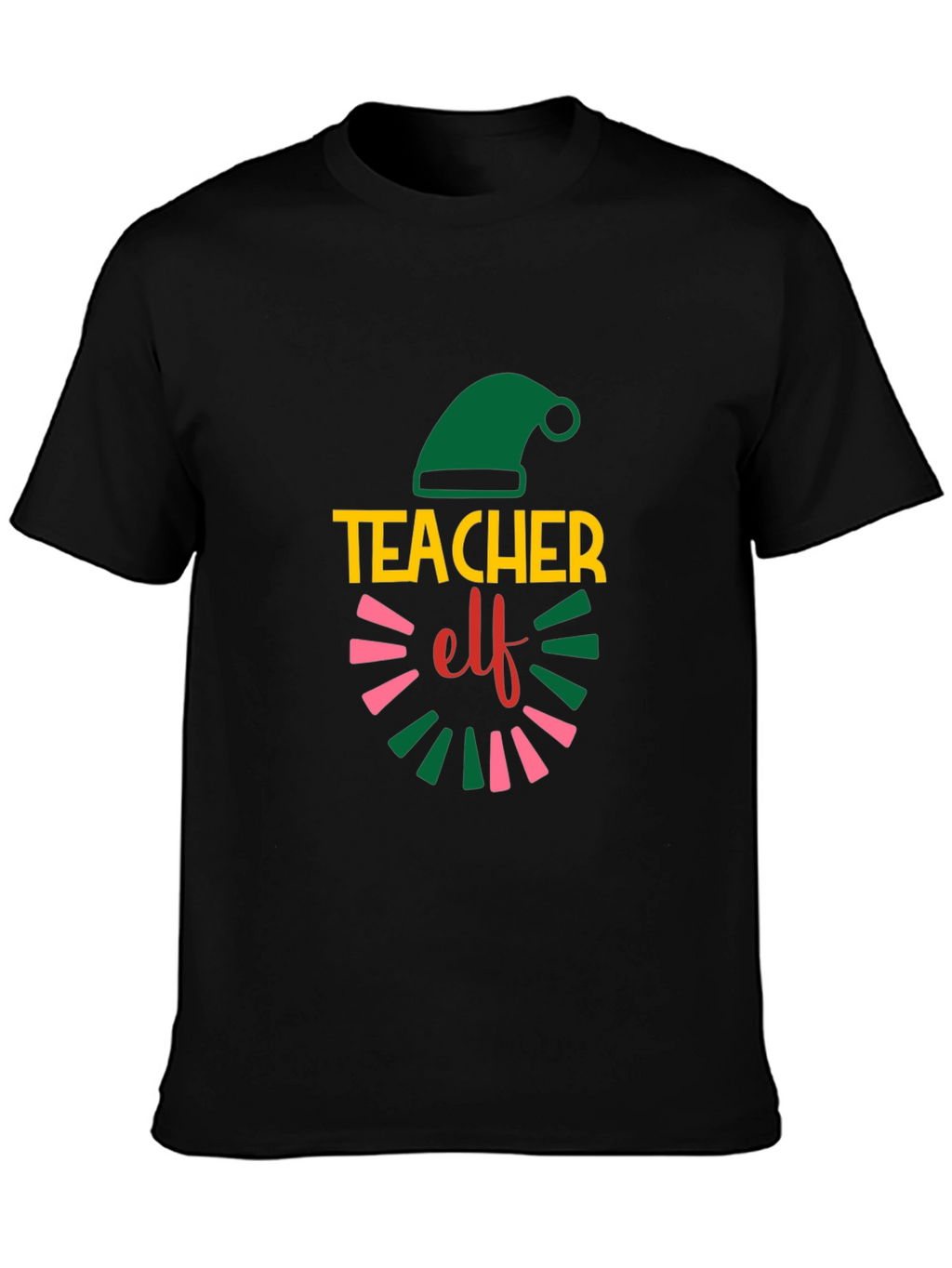 Teacher Elf Christmas T-Shirt