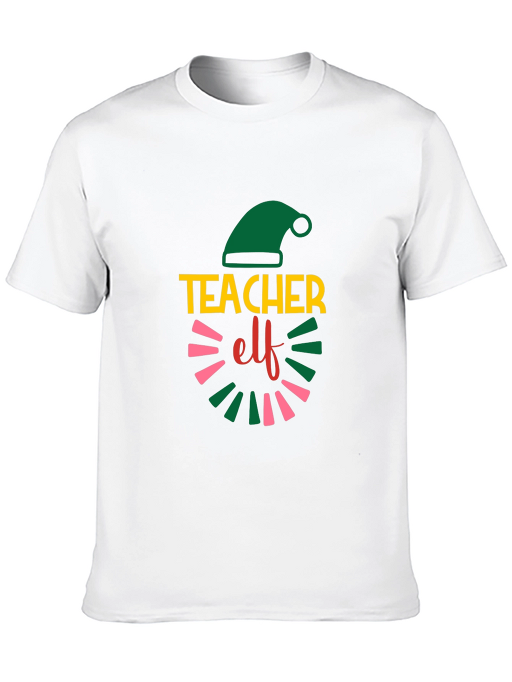 Teacher Elf Christmas T-Shirt