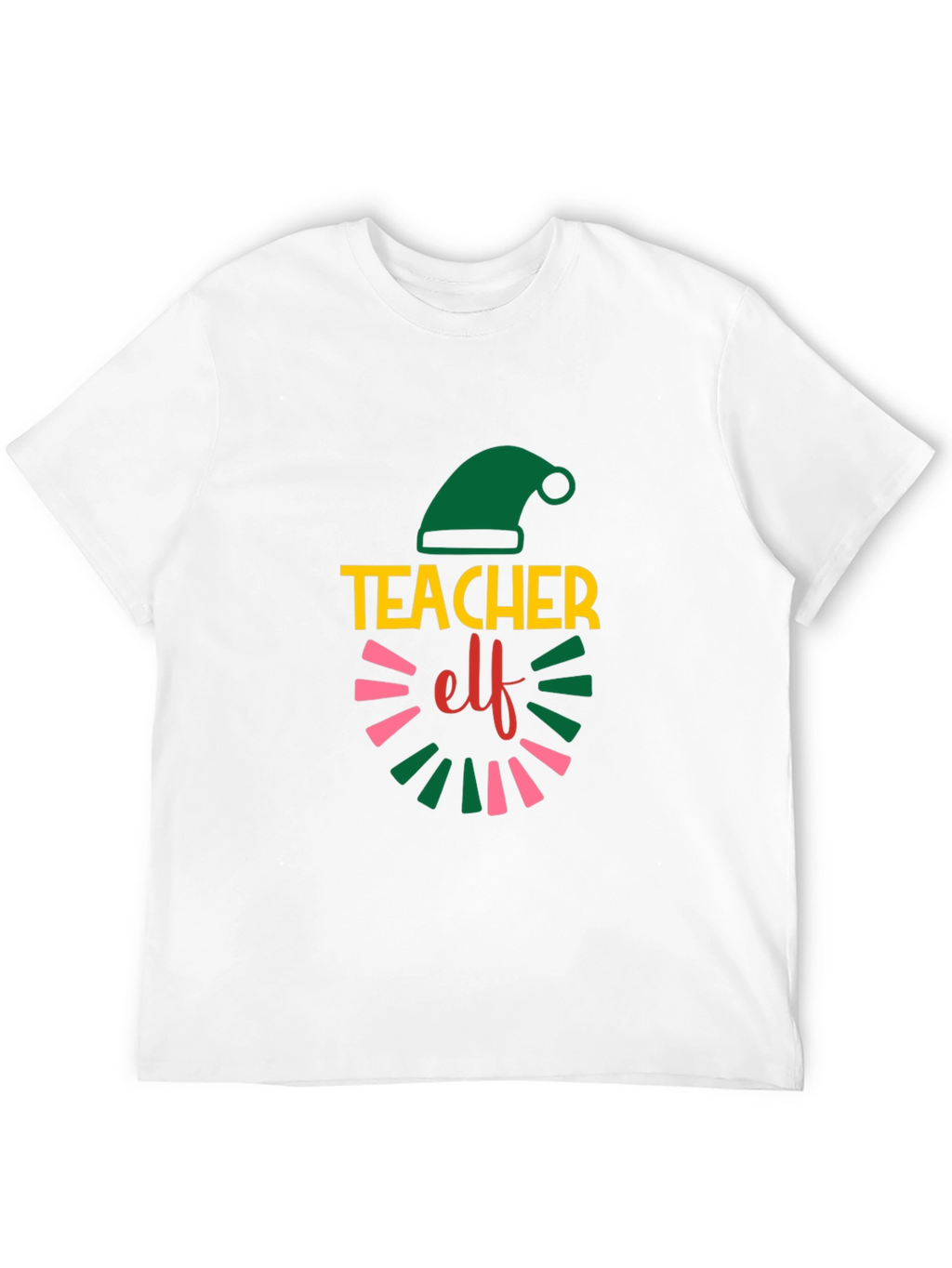 Teacher Elf Christmas T-Shirt