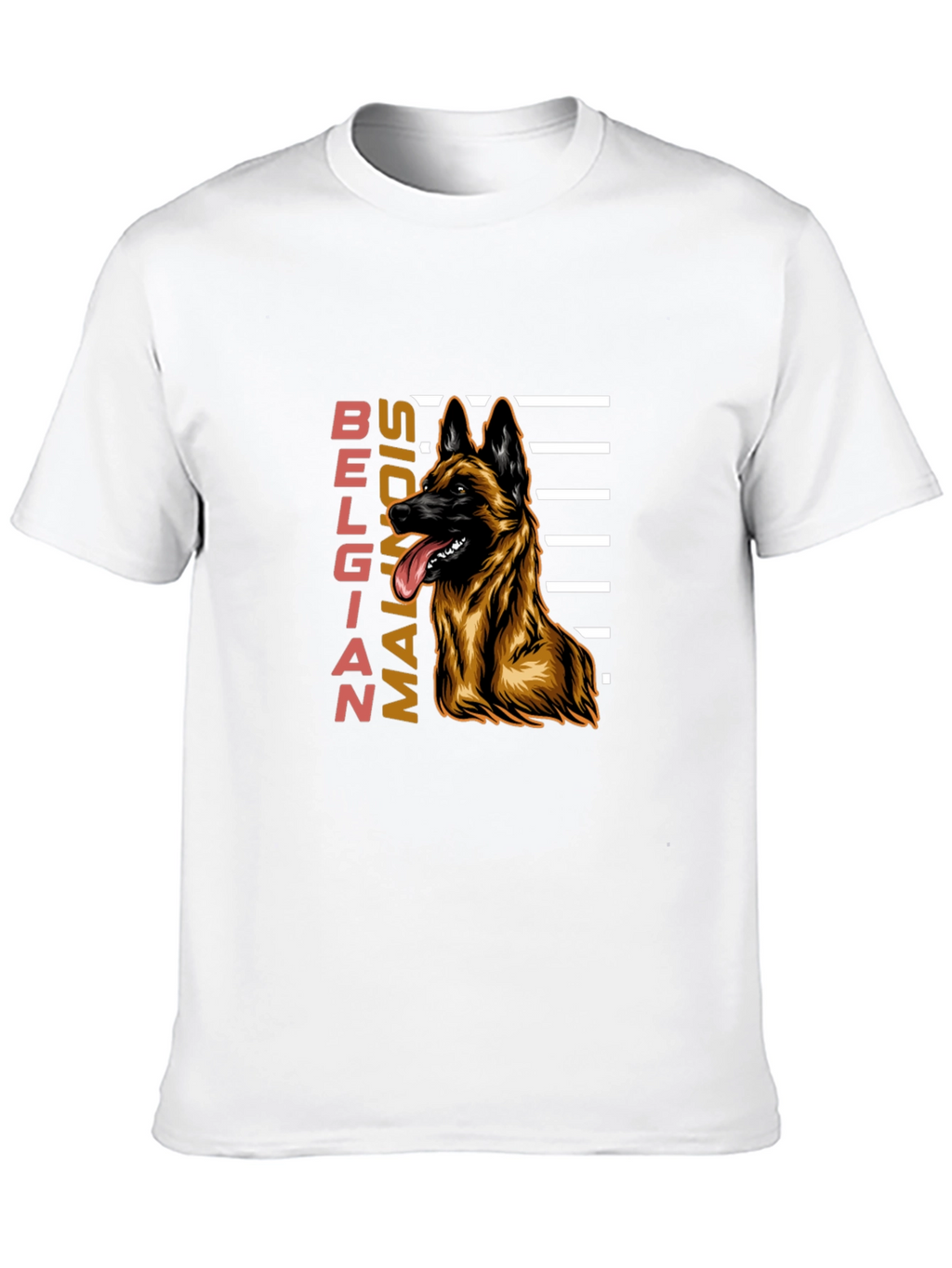 Belgian Malinois Dog Graphic T-Shirt