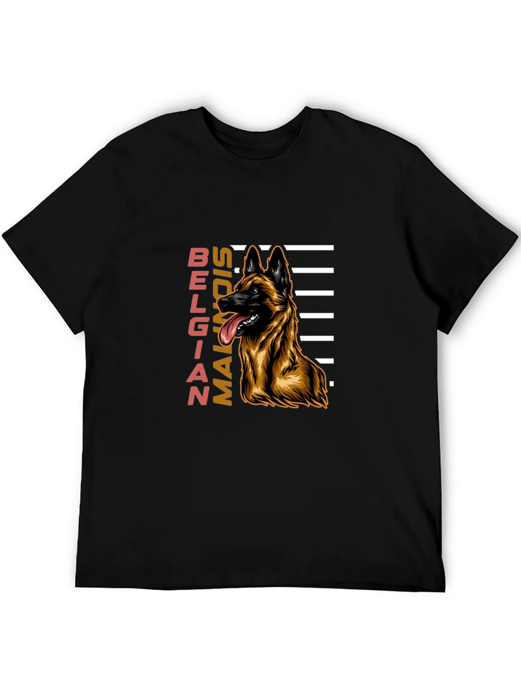 Belgian Malinois Dog Graphic T-Shirt