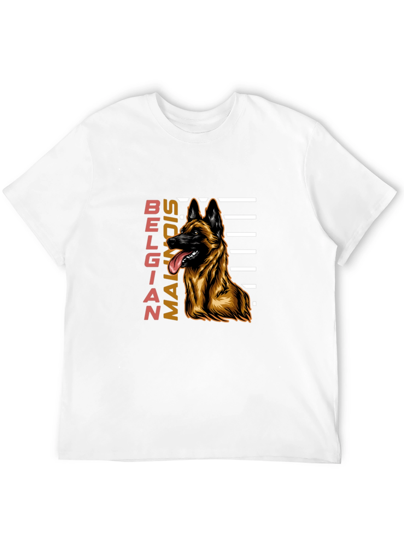 Belgian Malinois Dog Graphic T-Shirt