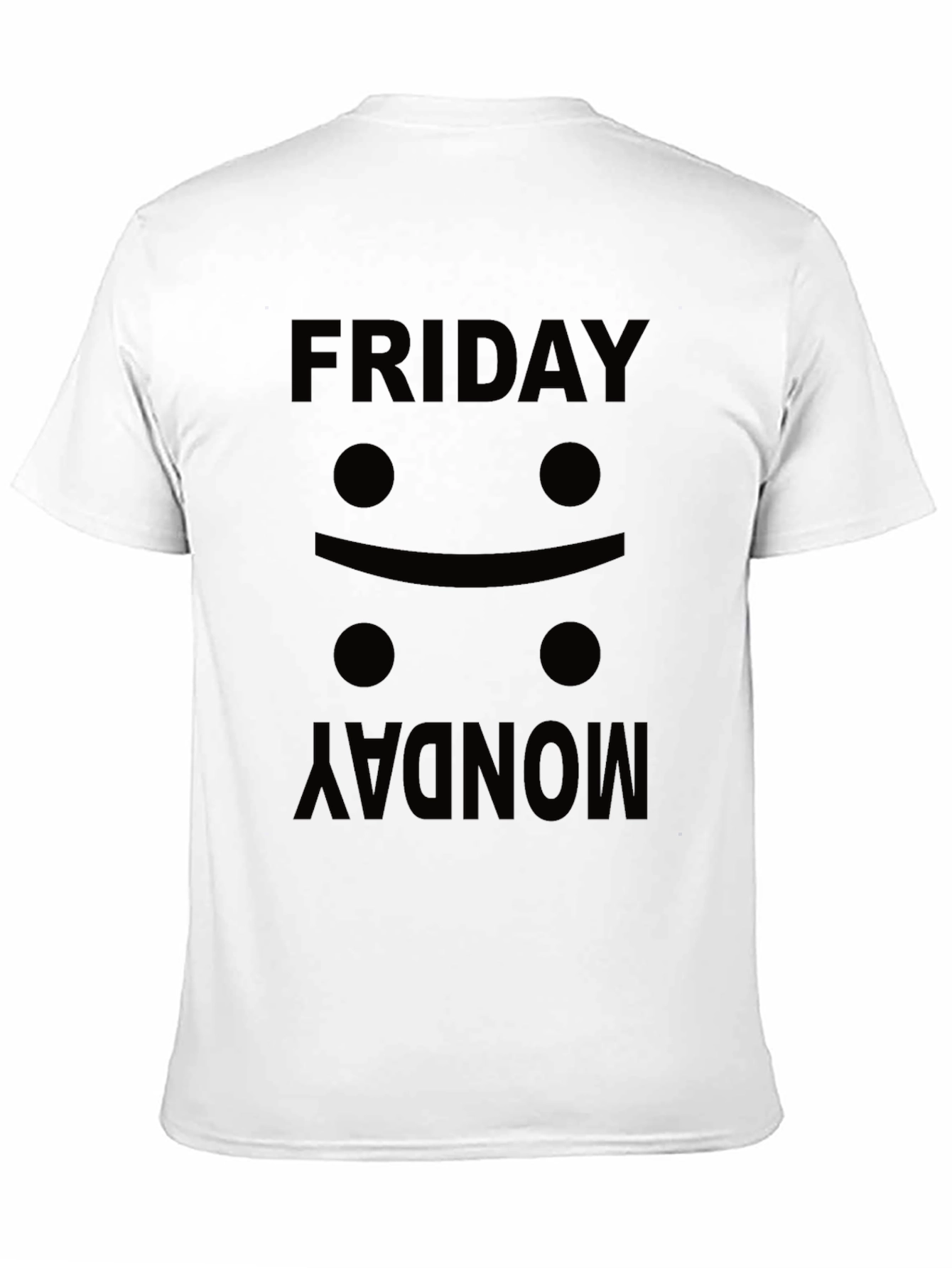 Friday Mood Black Graphic Tee