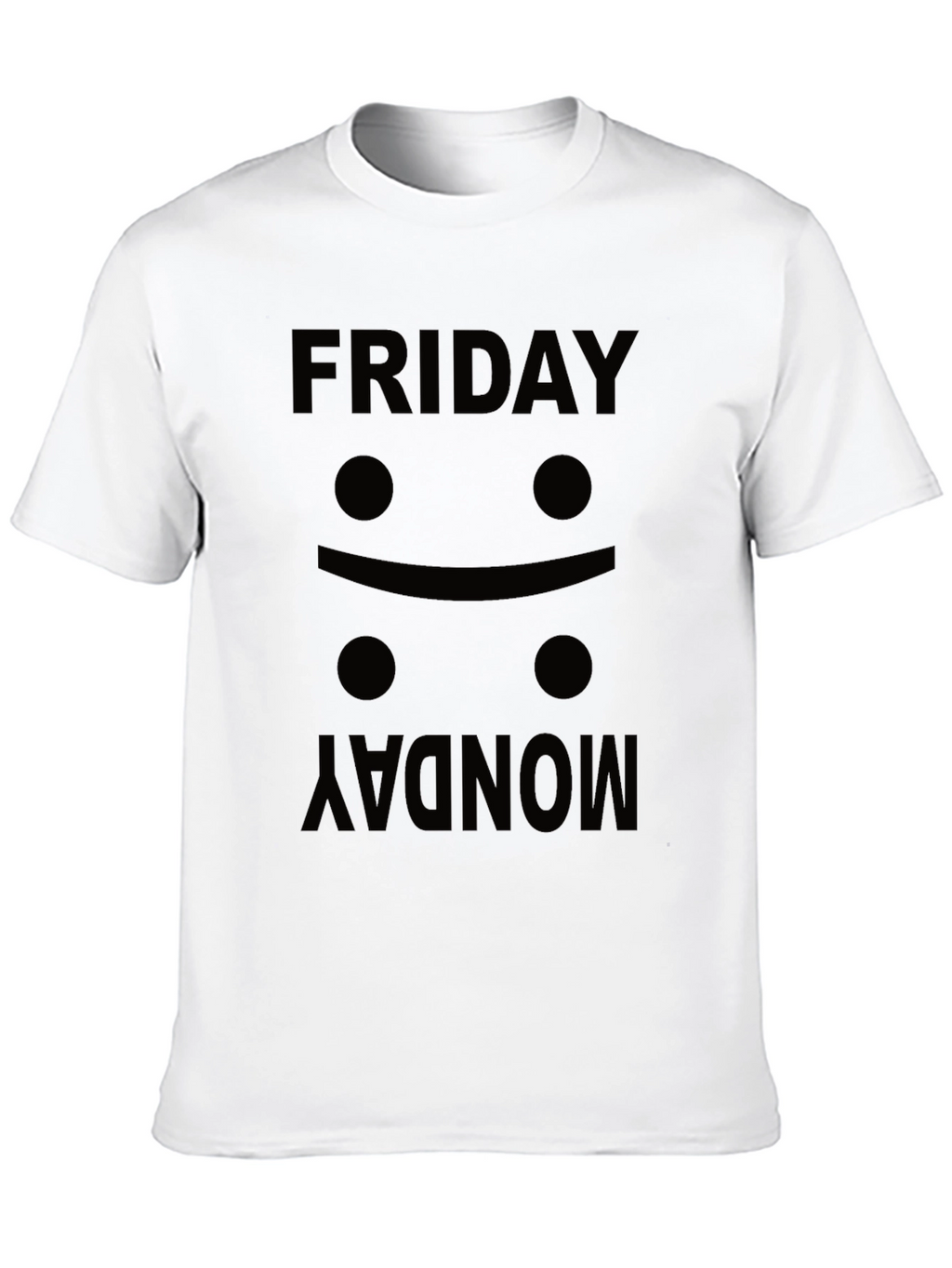 Friday Mood Black Graphic Tee