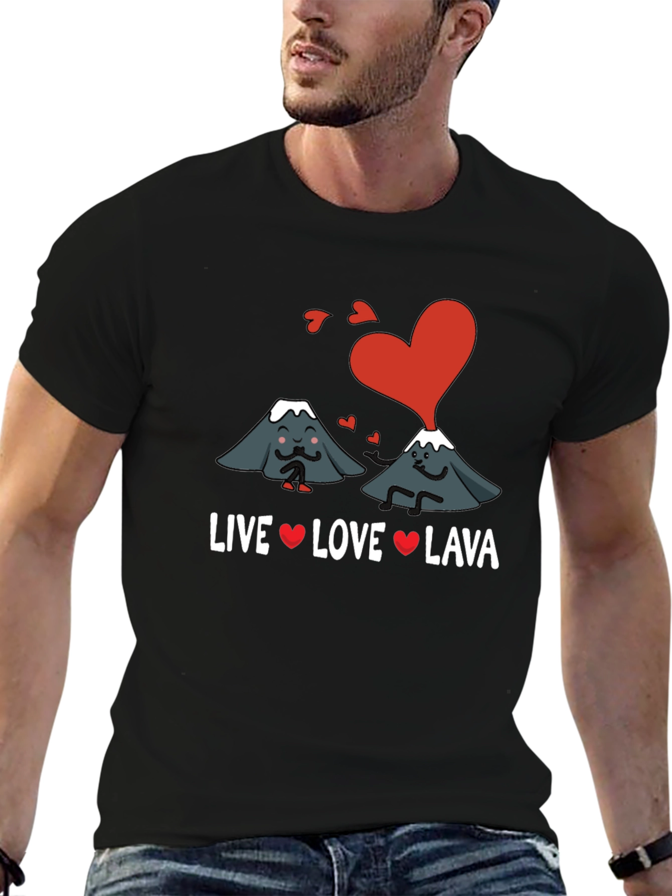 Live Love Lava Valentines Day T-Shirt