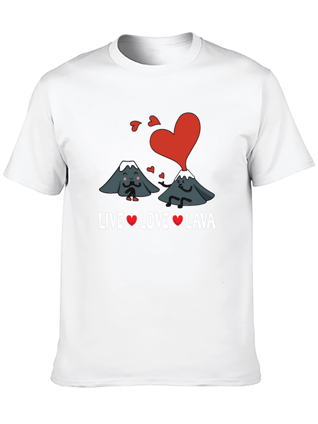 Live Love Lava Valentines Day T-Shirt