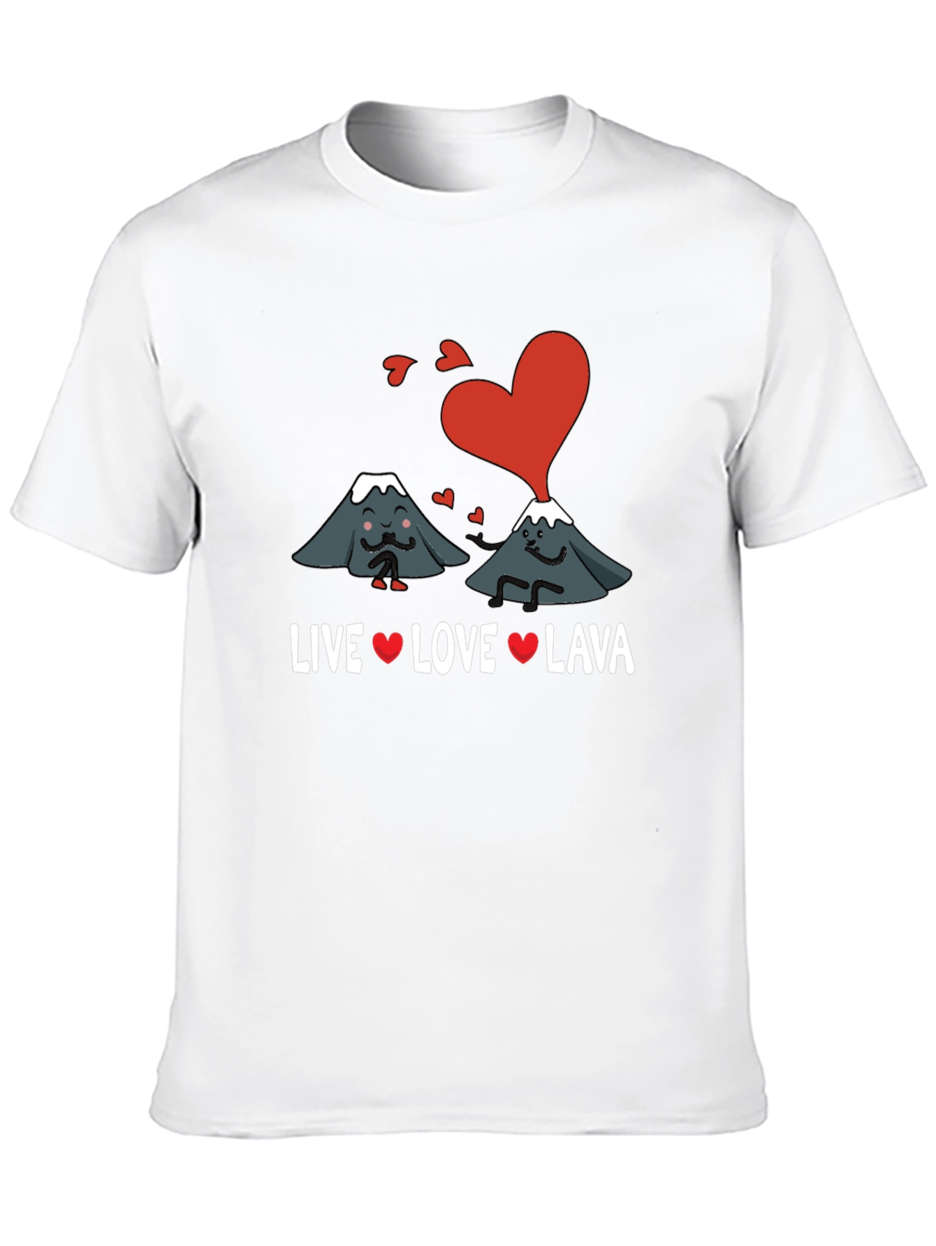 Live Love Lava Valentines Day T-Shirt