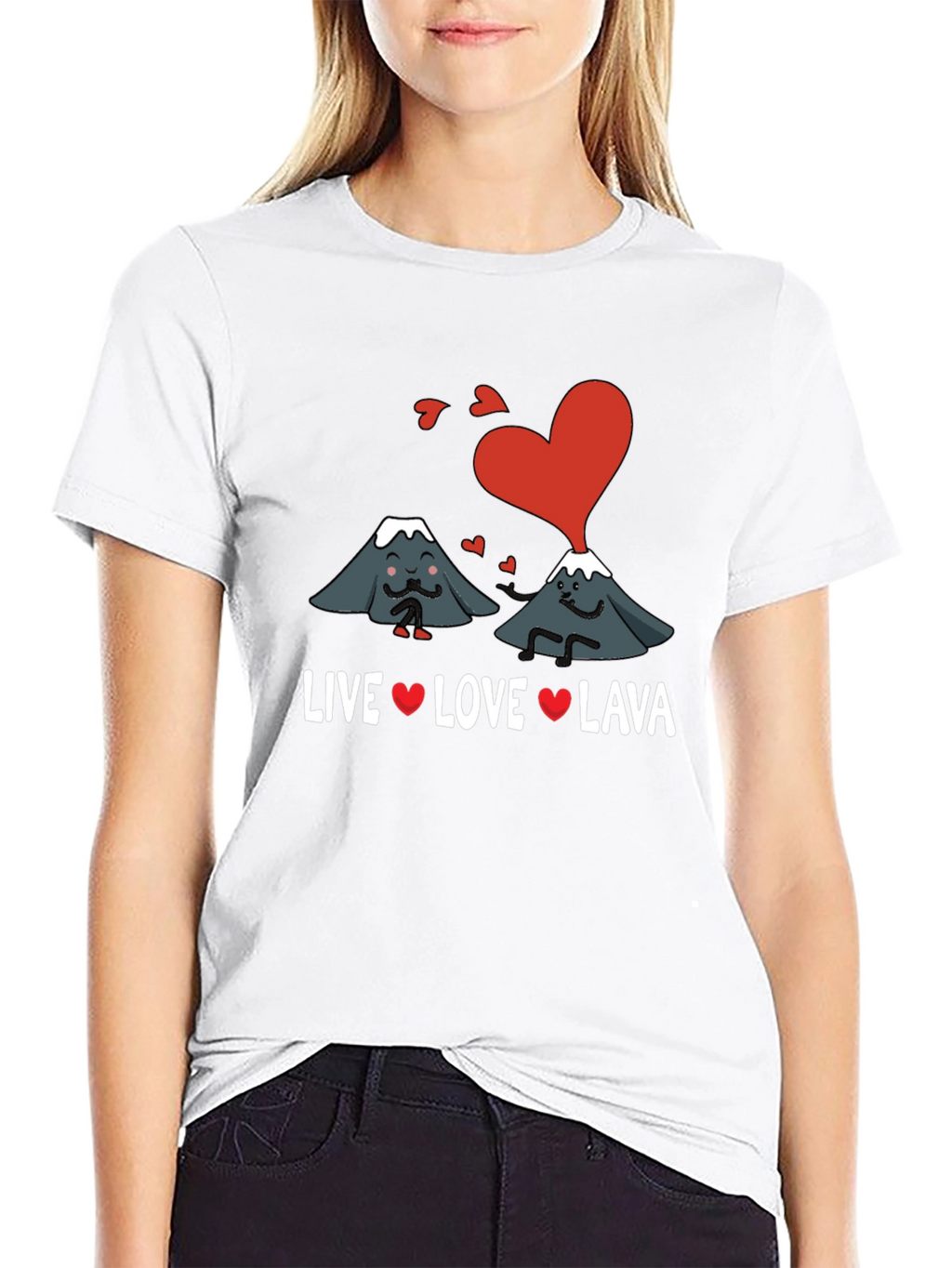 Live Love Lava Valentines Day T-Shirt