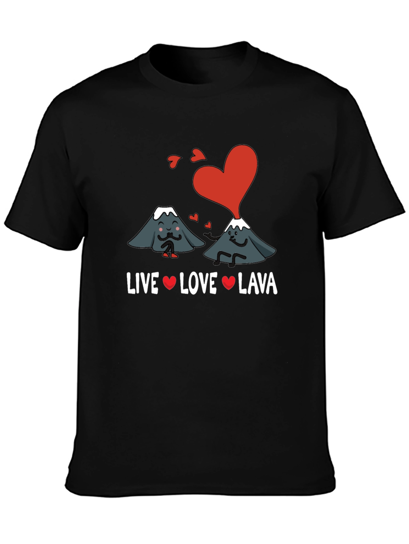 Live Love Lava Valentines Day T-Shirt