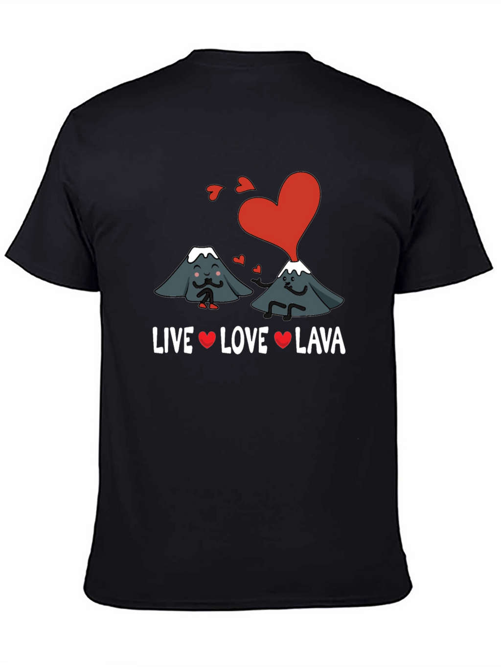 Live Love Lava Valentines Day T-Shirt